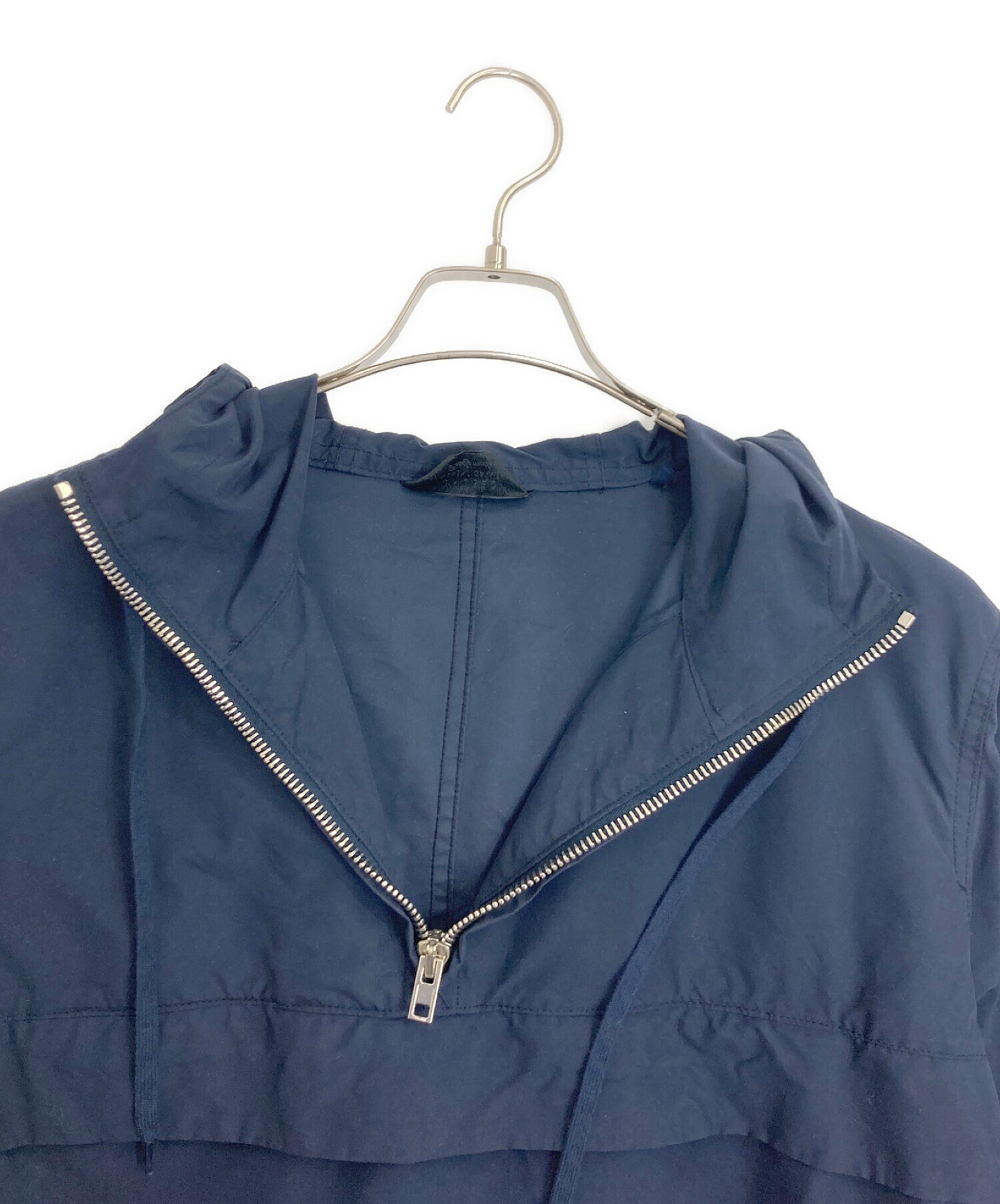 中古・古着通販】UNUSED (アンユーズド) プルオーバーコート ネイビー