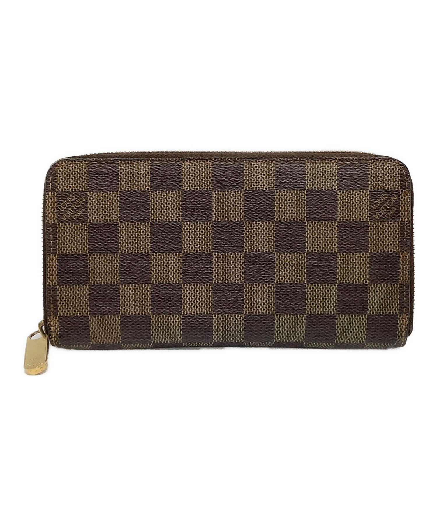 ルイヴィトン ダミエ クレマンス 中古  ジッピーウォレット 中古・古着通販】LOUIS VUITTON (ルイ ヴィトン) ダミエ ジッピー