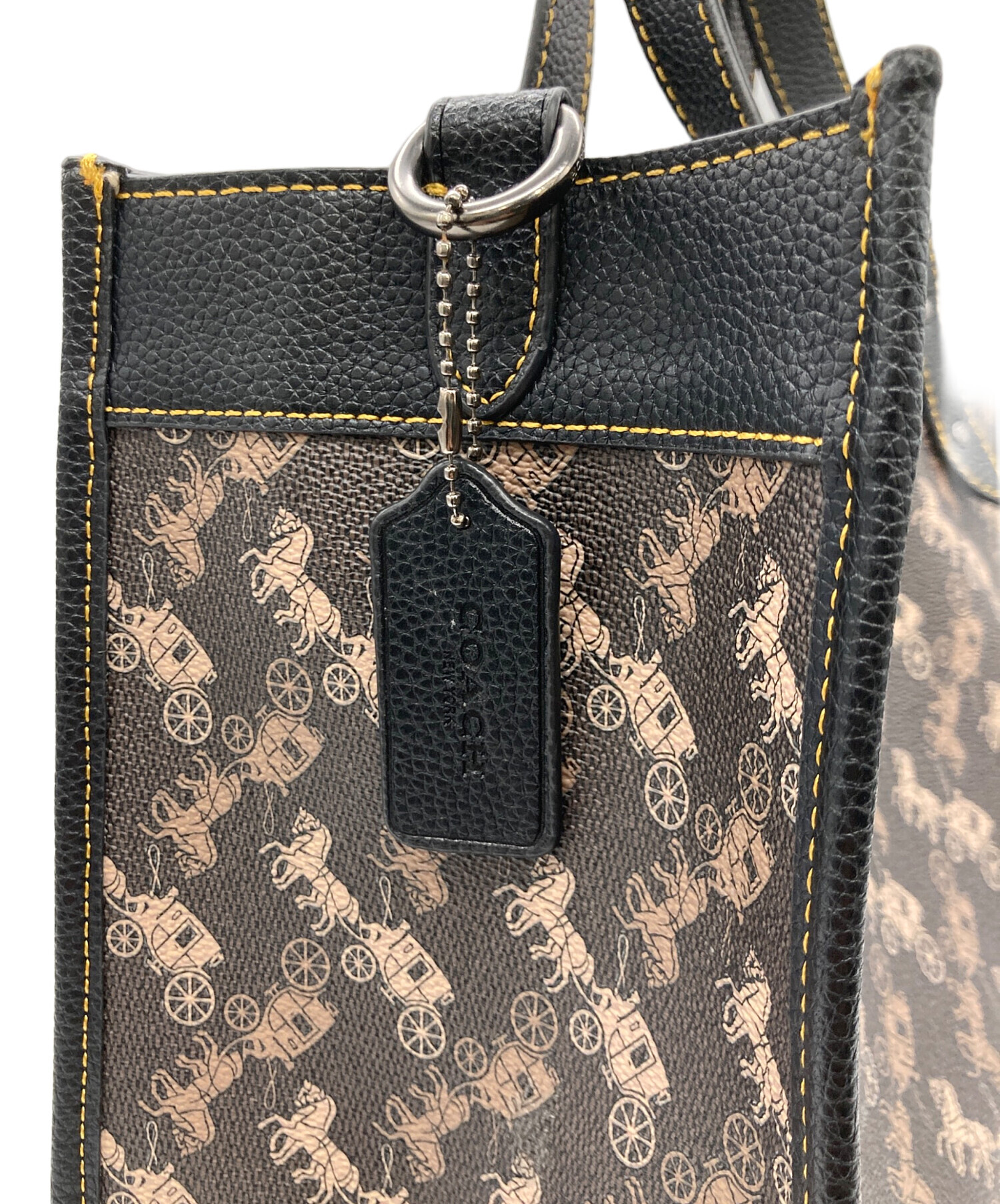 中古・古着通販】COACH (コーチ) COACH 馬車 フィールド トート