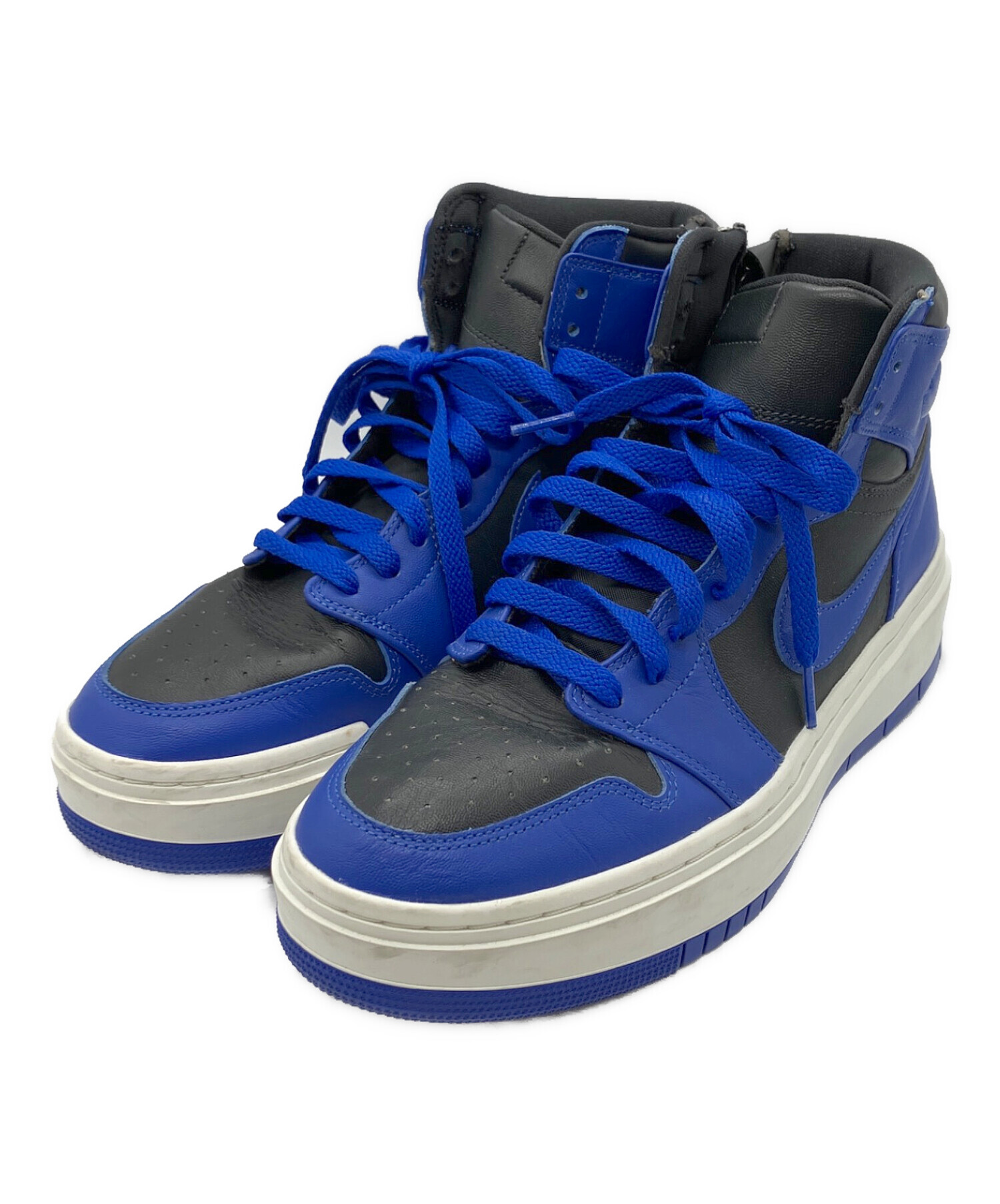 中古・古着通販】NIKE (ナイキ) ハイカットスニーカー ブルー×ホワイト 