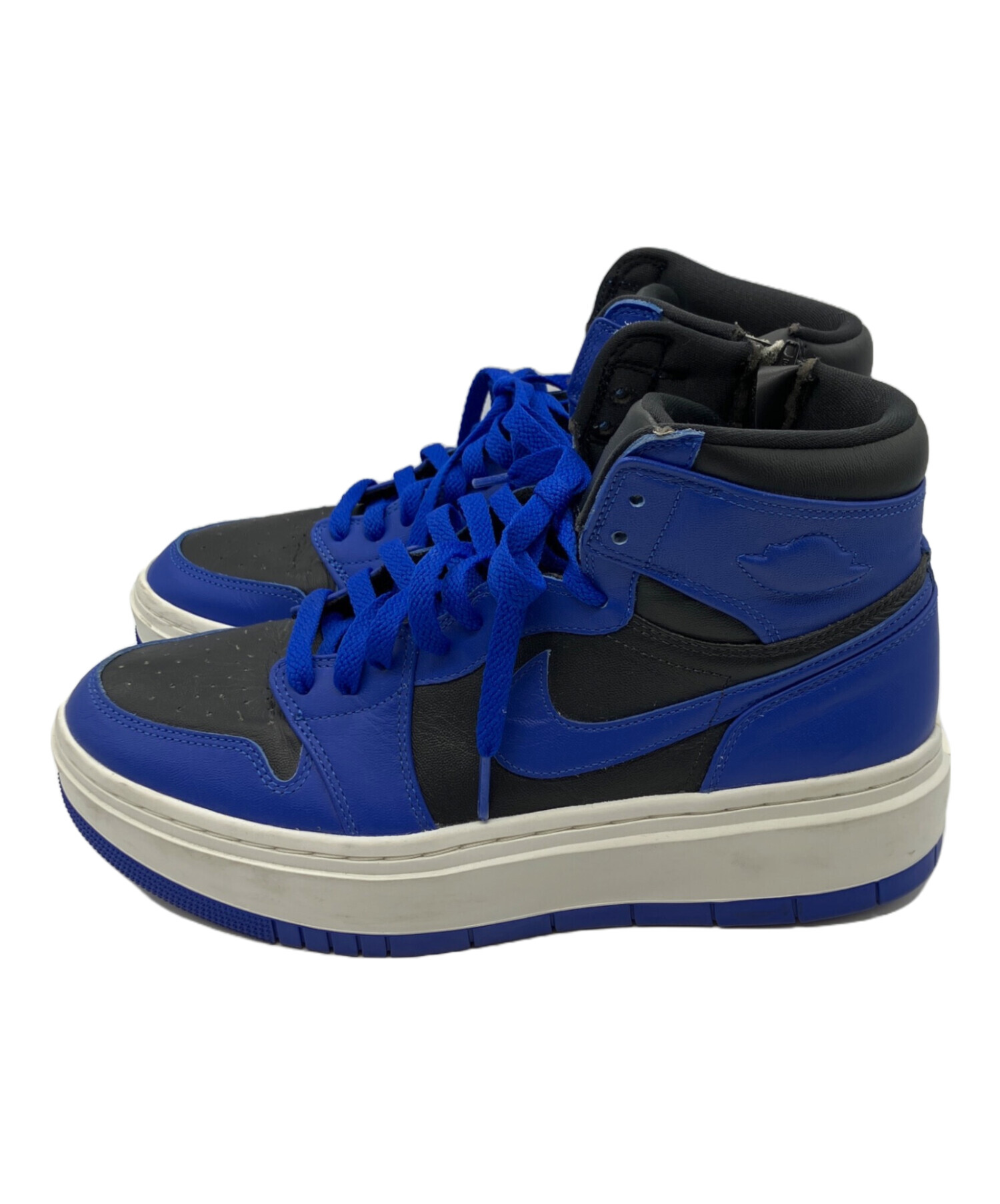 中古・古着通販】NIKE (ナイキ) ハイカットスニーカー ブルー×ホワイト 