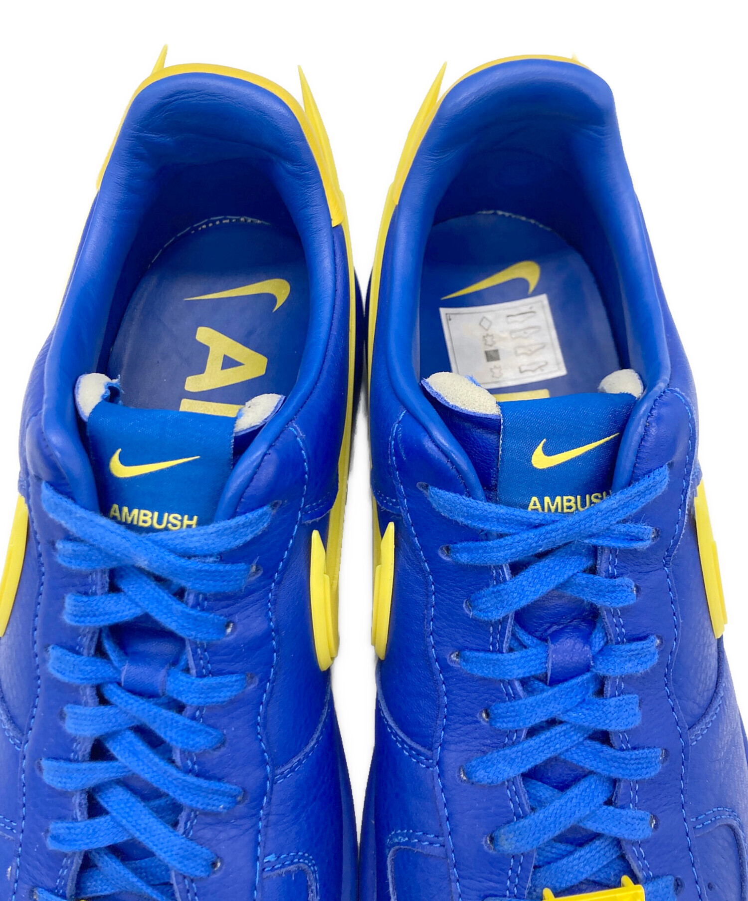 NIKE AMBUSH ブルー/イエロー スニーカー 中古・古着通販】NIKE (ナイキ) AMBUSH (アンブッシュ) スニーカー