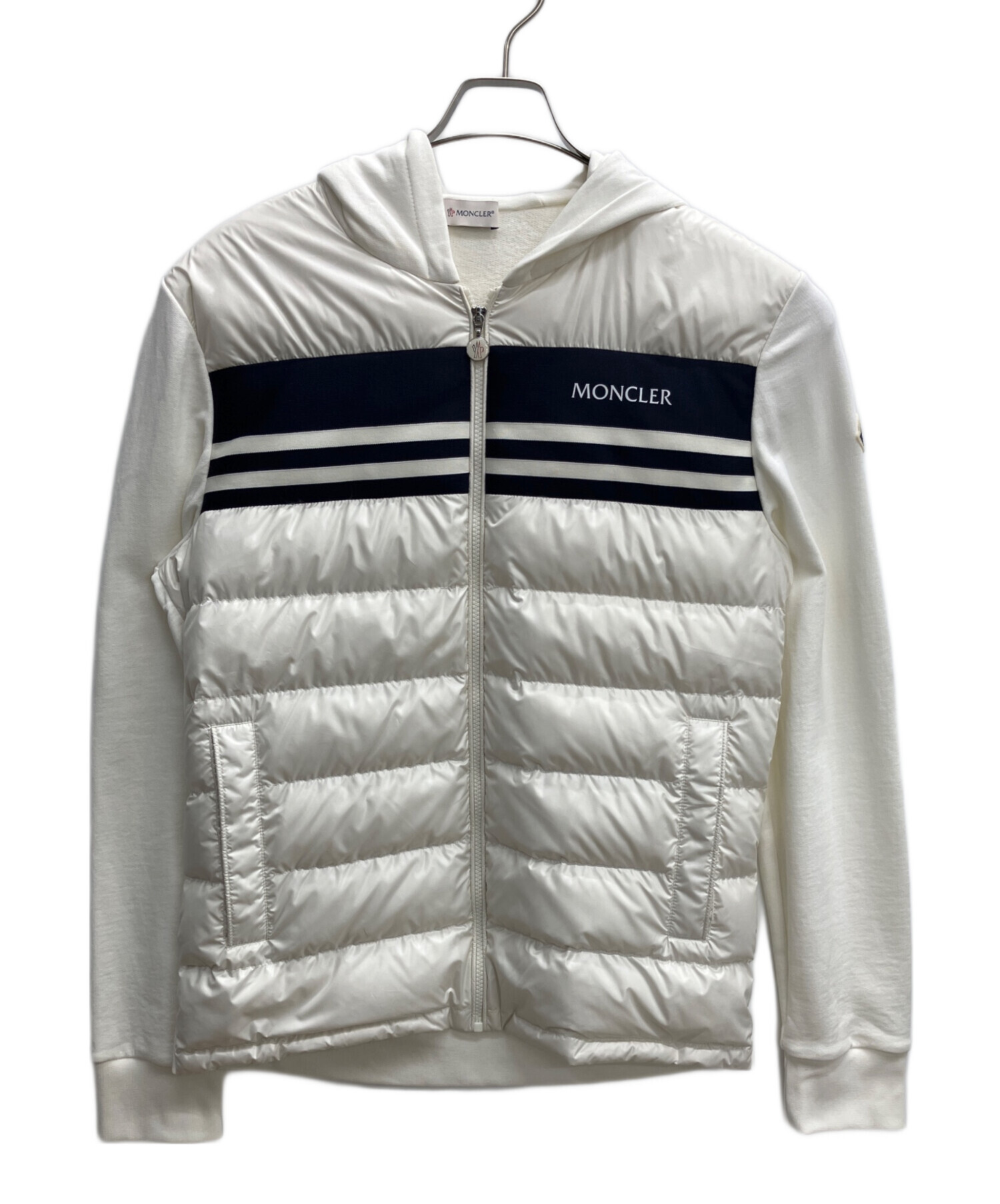 中古・古着通販】MONCLER (モンクレール) ダウンジャケット ホワイト
