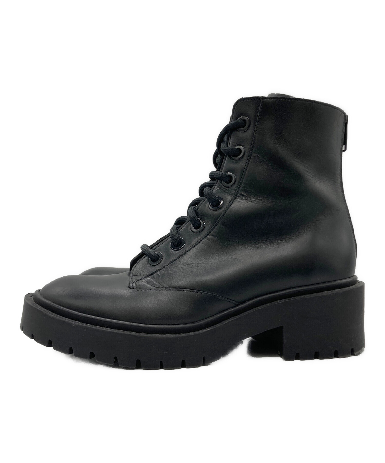 中古・古着通販】KENZO (ケンゾー) KENZO レースアップブーツ ブラック