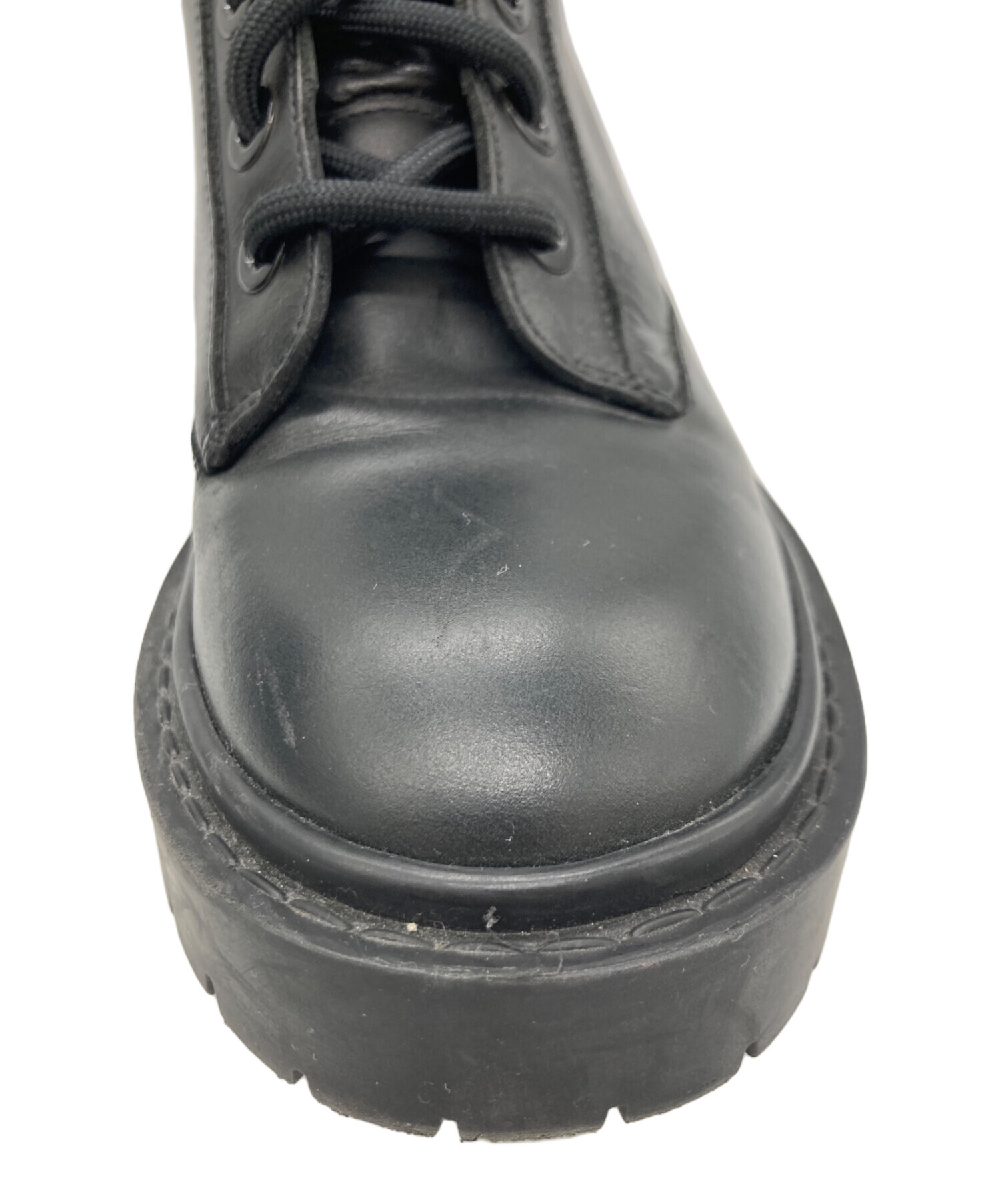 中古・古着通販】KENZO (ケンゾー) KENZO レースアップブーツ ブラック