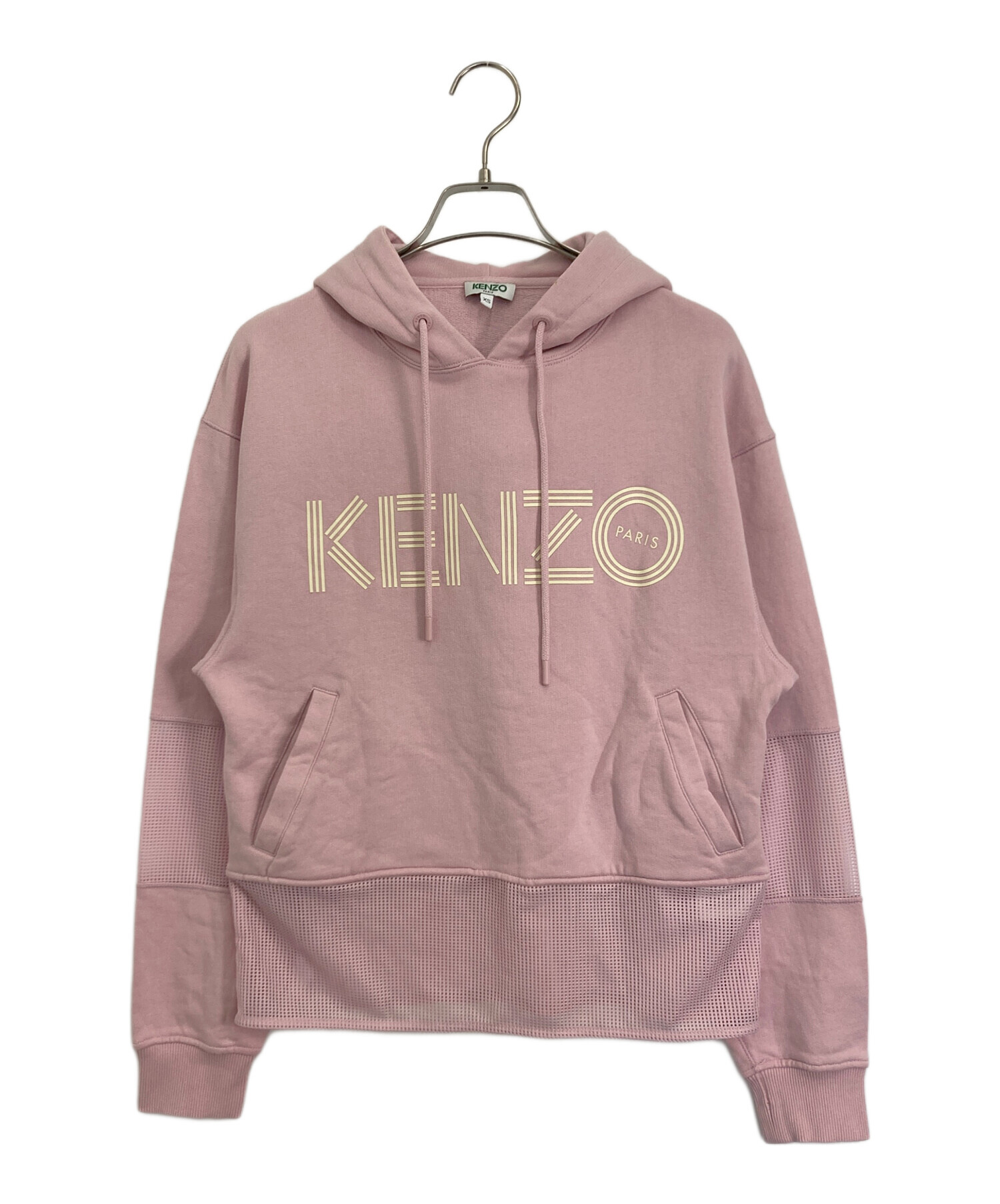 ★新品・レディース★【KENZO　ケンゾー】Gジャン　フード付き　ピンク　S ☆新品・レディース☆【KENZO ケンゾー】Gジャン フード付き ピンク S
