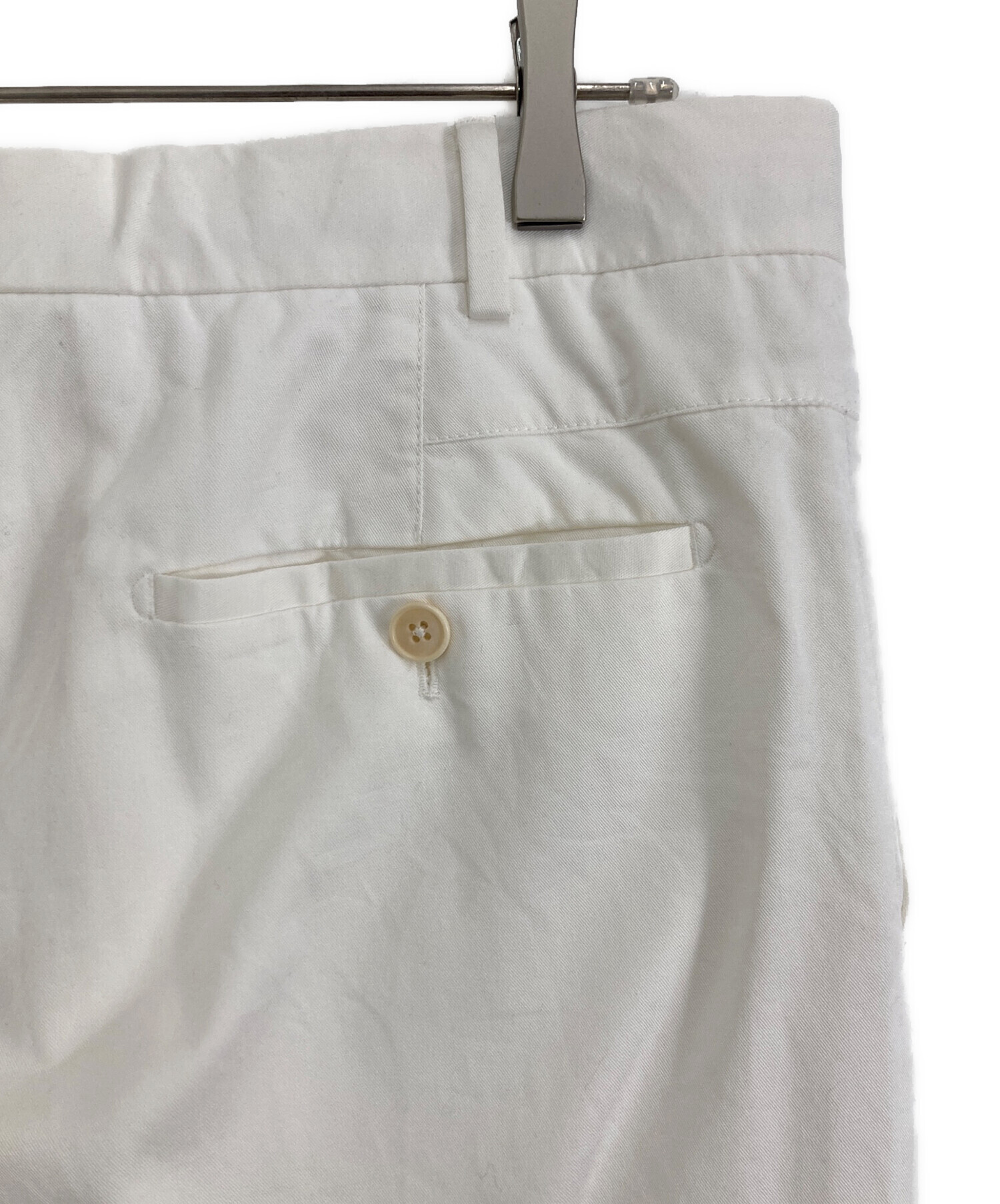中古・古着通販】HERMES (エルメス) HERMES パンツ ホワイト サイズ