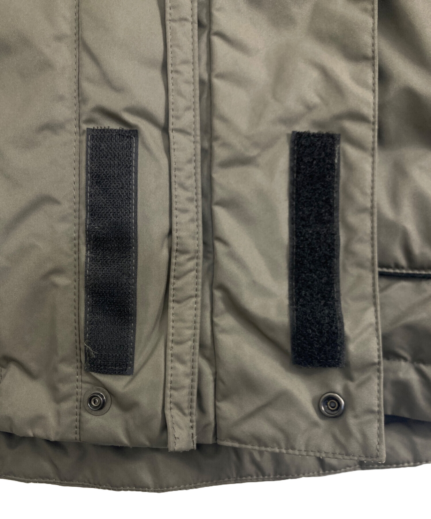 中古・古着通販】URU (ウル) HOODED PADDING JACKET グレー サイズ:2 