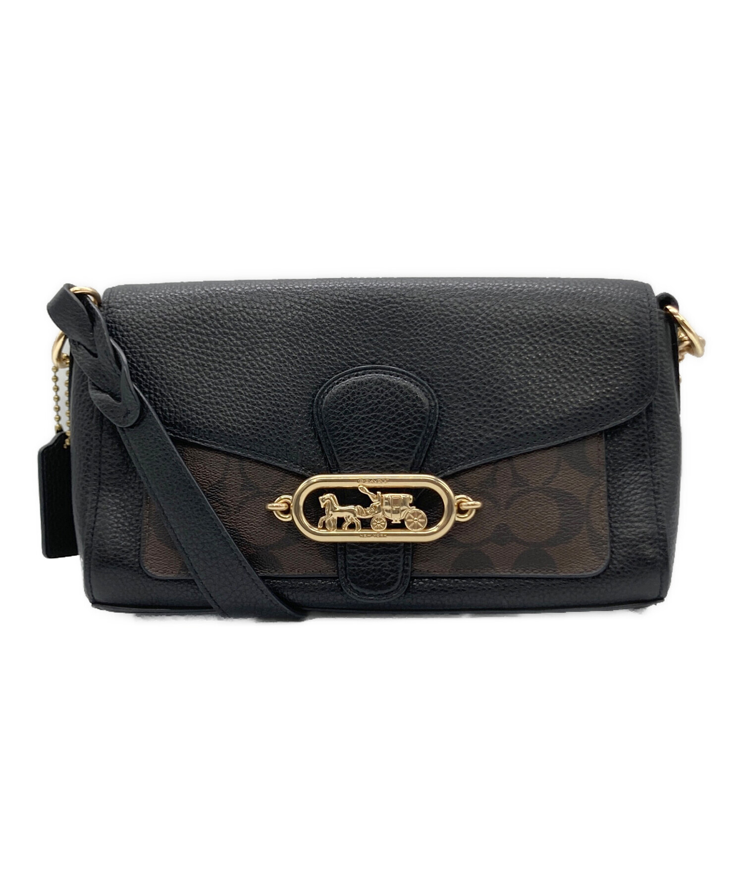 COACH シグネチャー ハンドバッグ 中古・古着通販】COACH (コーチ) COACH シグネチャー