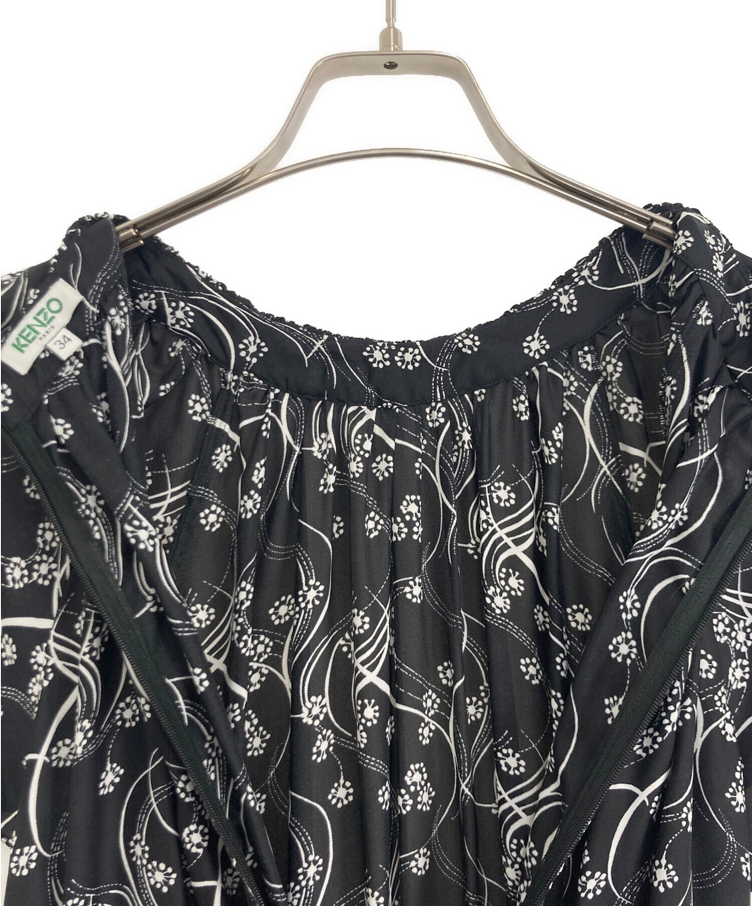 中古・古着通販】KENZO (ケンゾー) KENZO ワンピース ブラック サイズ