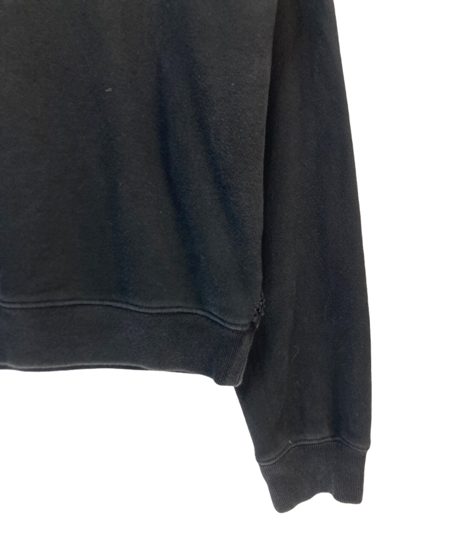 AMBUSH アンブッシュ ブラウス XS 黒 【古着】【中古】【送料無料】 中古・古着通販】AMBUSH (アンブッシュ) AMBUSH ロゴ クルーネック