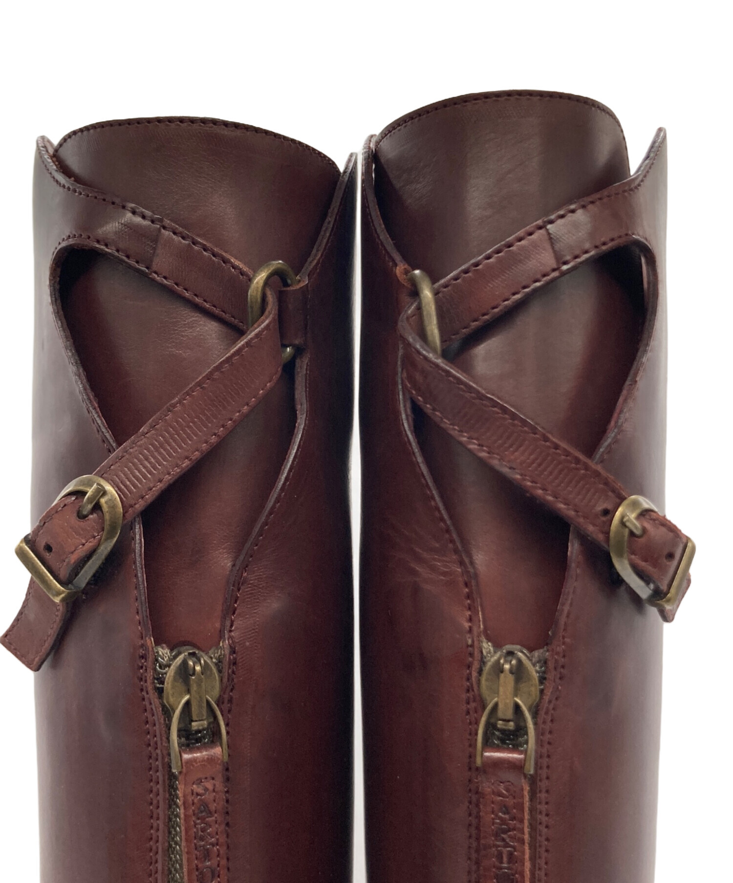 中古・古着通販】SARTORE (サルトル) ジョッキーブーツ ブラウン