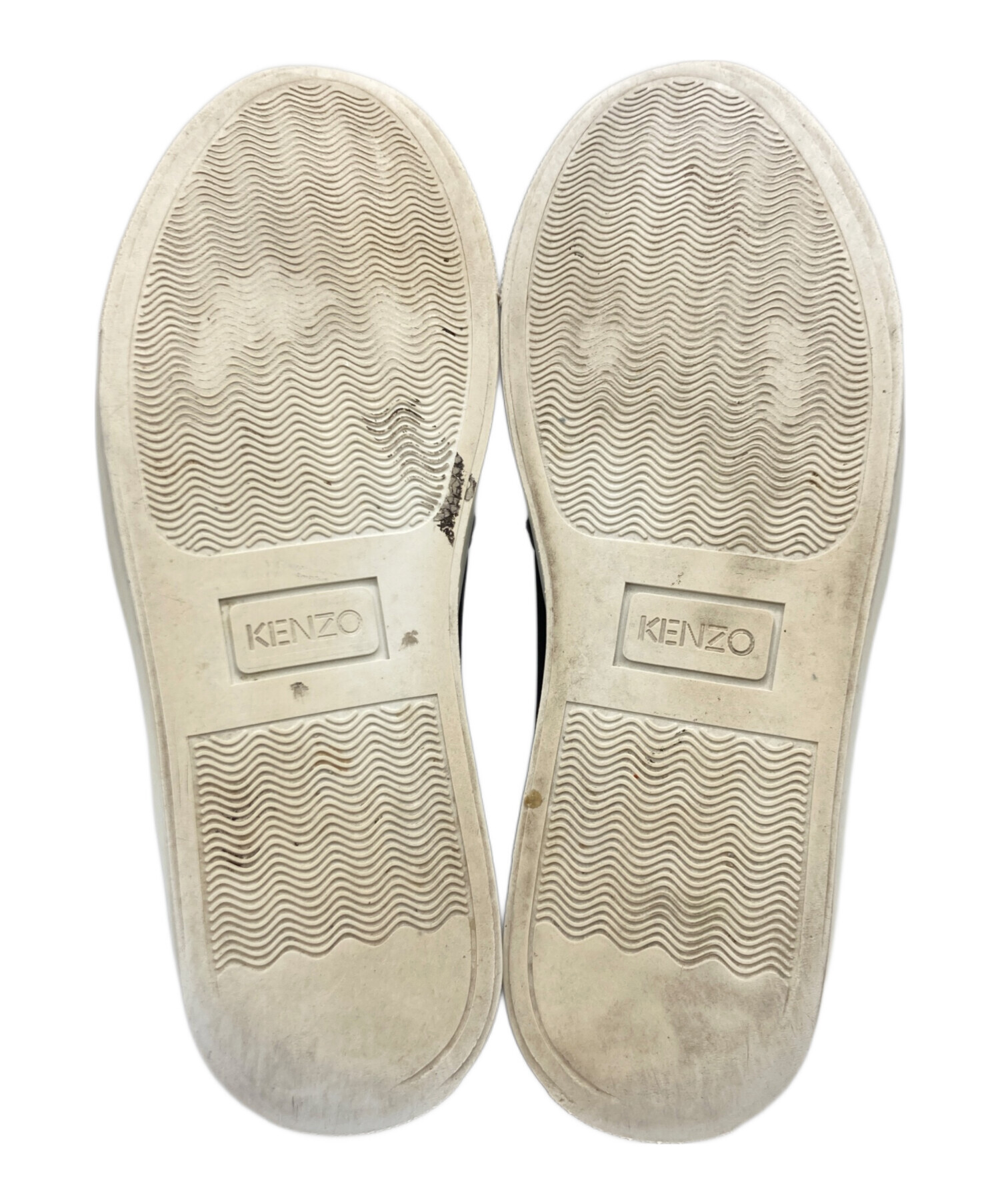 中古・古着通販】KENZO (ケンゾー) KENZO スリッポン ブラック サイズ 