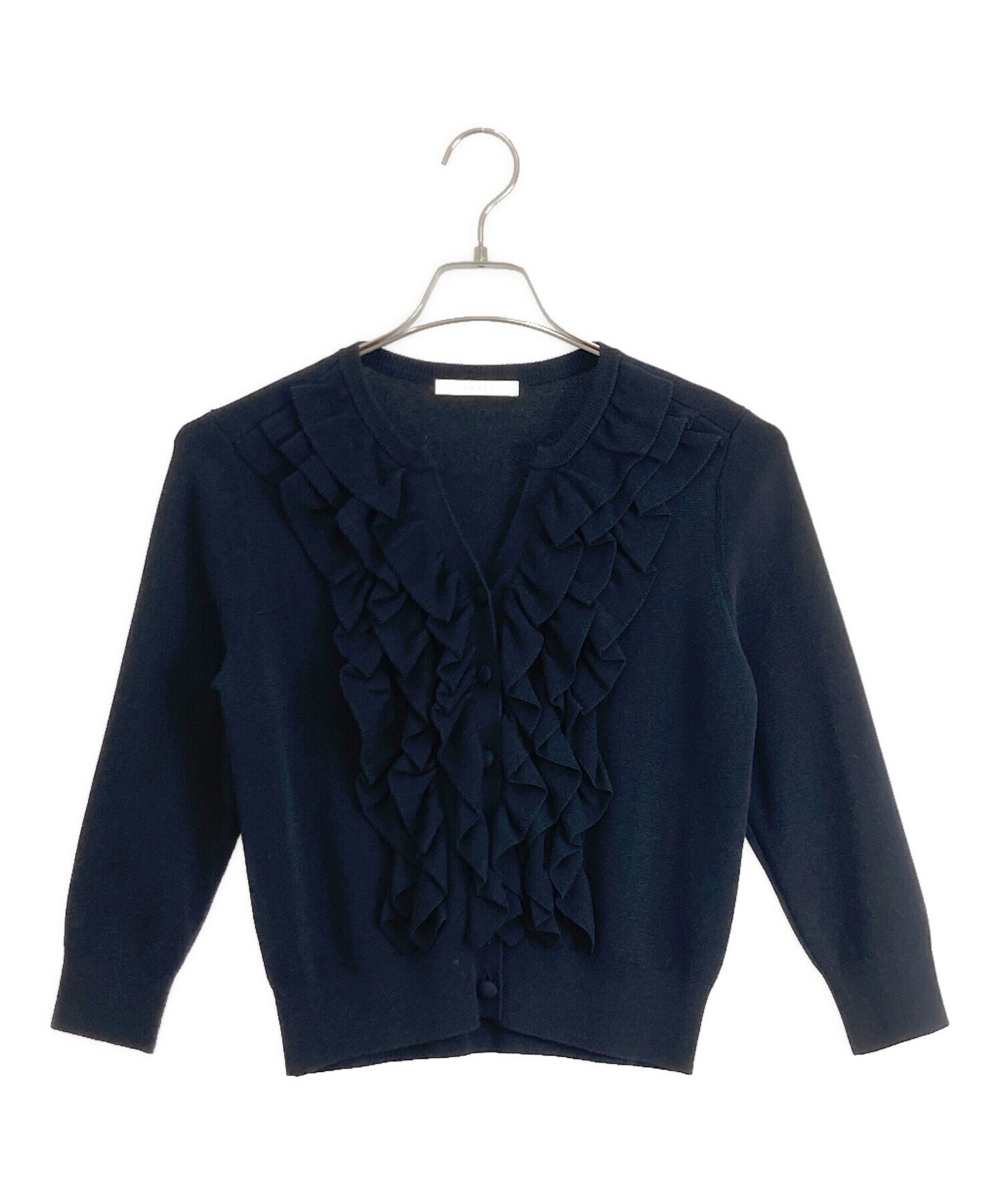 中古・古着通販】ANAYI (アナイ) ANAYI フリリーキーネック