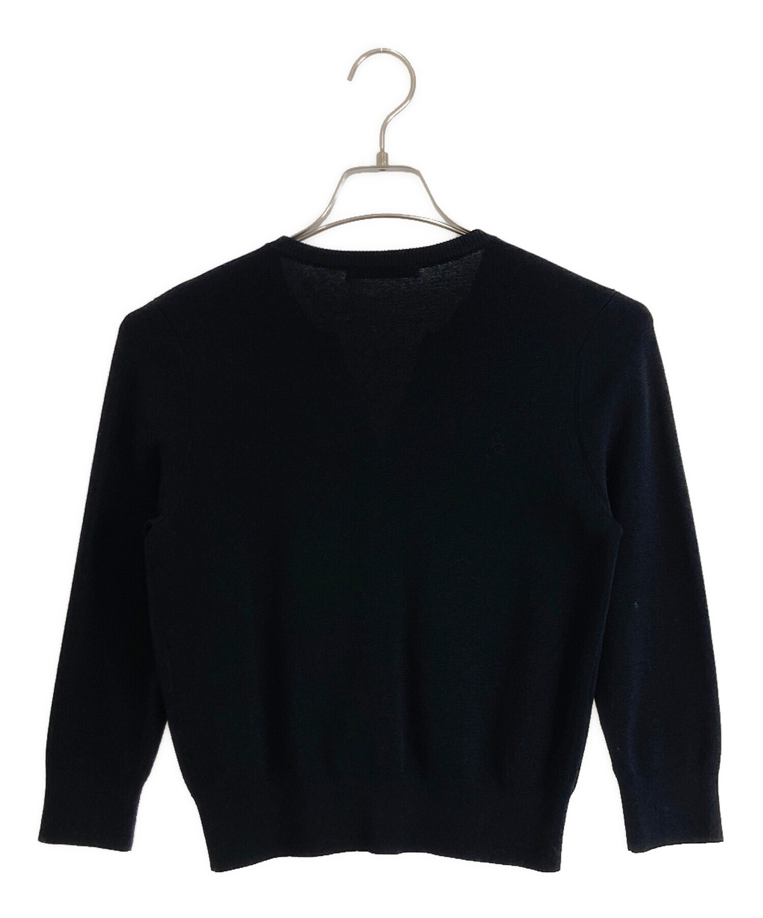 ANAYI フリリーキーネックカーディガン 38 中古・古着通販】ANAYI (アナイ) ANAYI フリリーキーネック