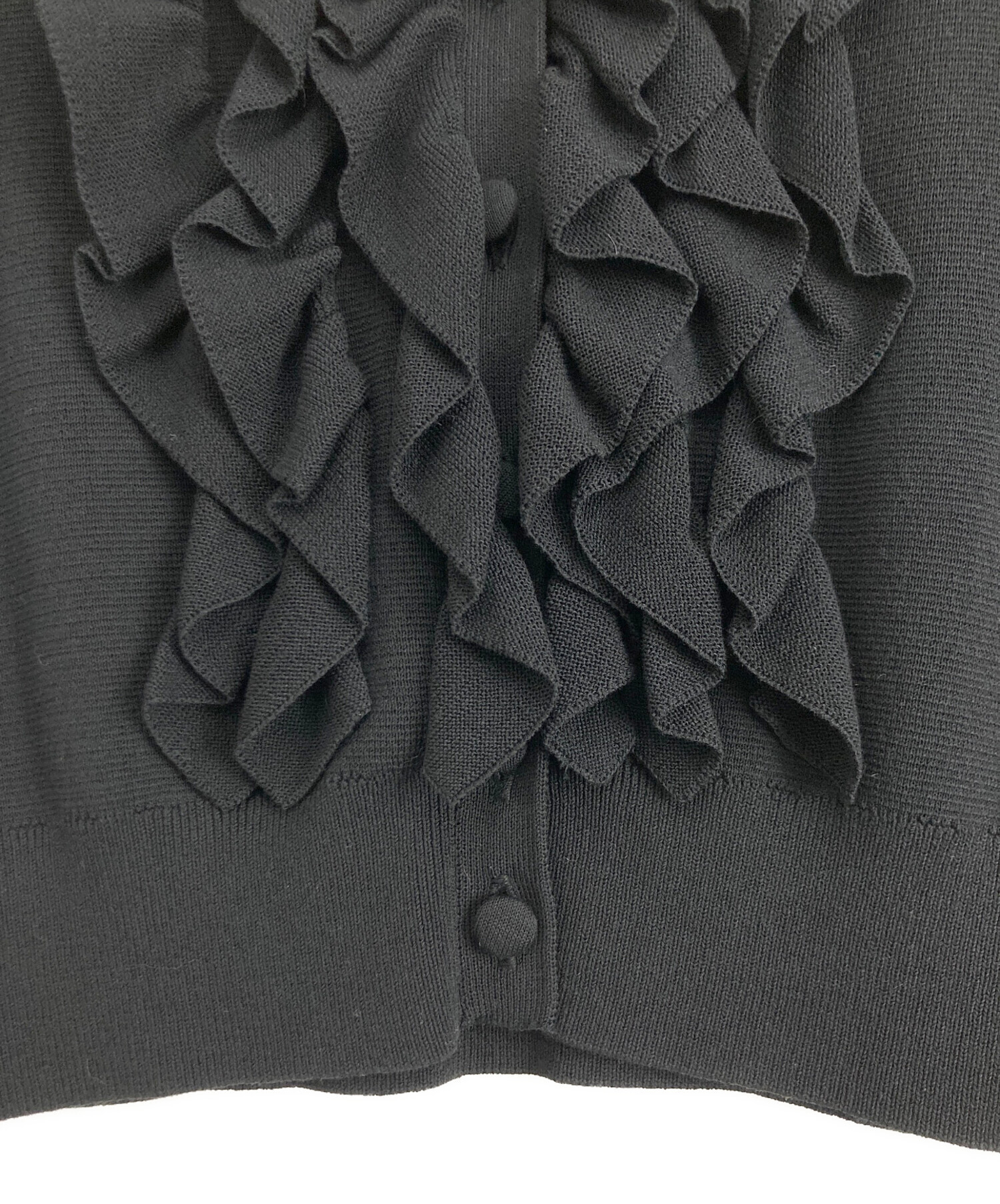 中古・古着通販】ANAYI (アナイ) ANAYI フリリーキーネック