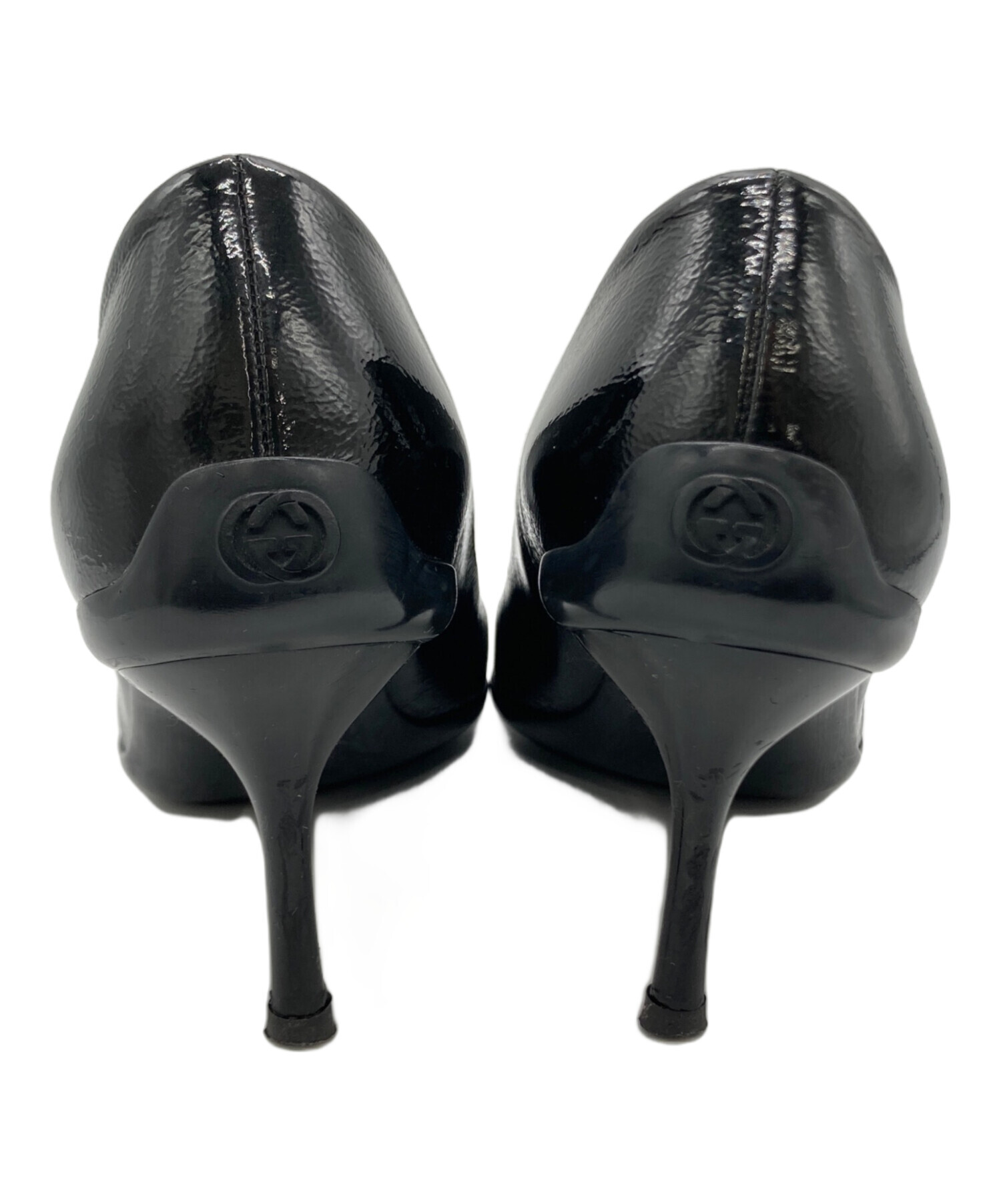 中古・古着通販】GUCCI (グッチ) GUCCI ハイヒール ブラック サイズ:37 