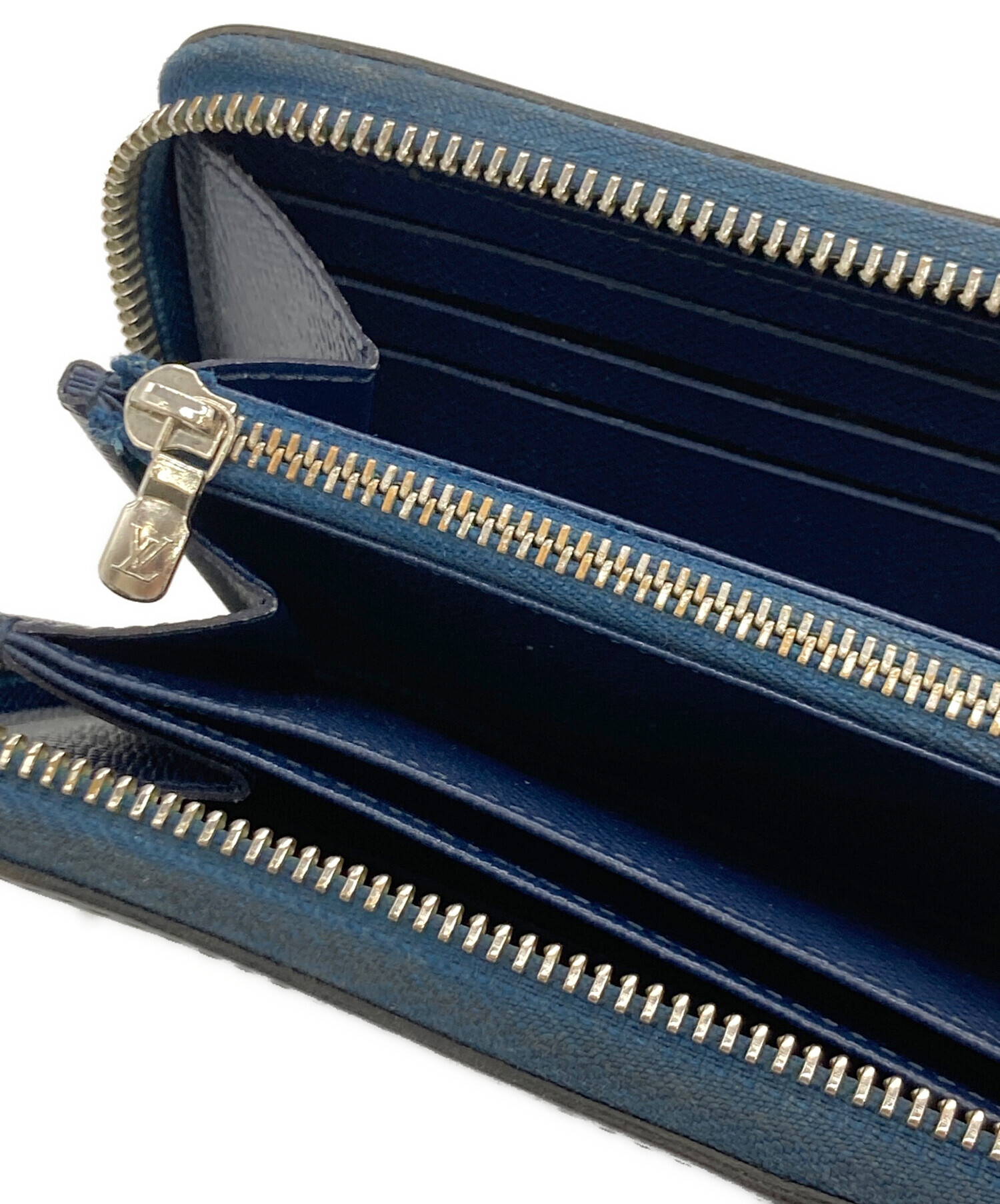 ルイヴィトン ジッピーウォレット ネイビーブルー 楽天市場】【財布】LOUIS VUITTON ルイ ヴィトン モノグラムアン