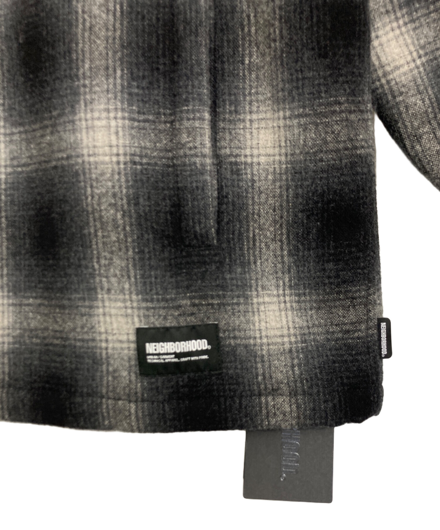 中古・古着通販】NEIGHBORHOOD (ネイバーフッド) CPO SHIRT LS グレー