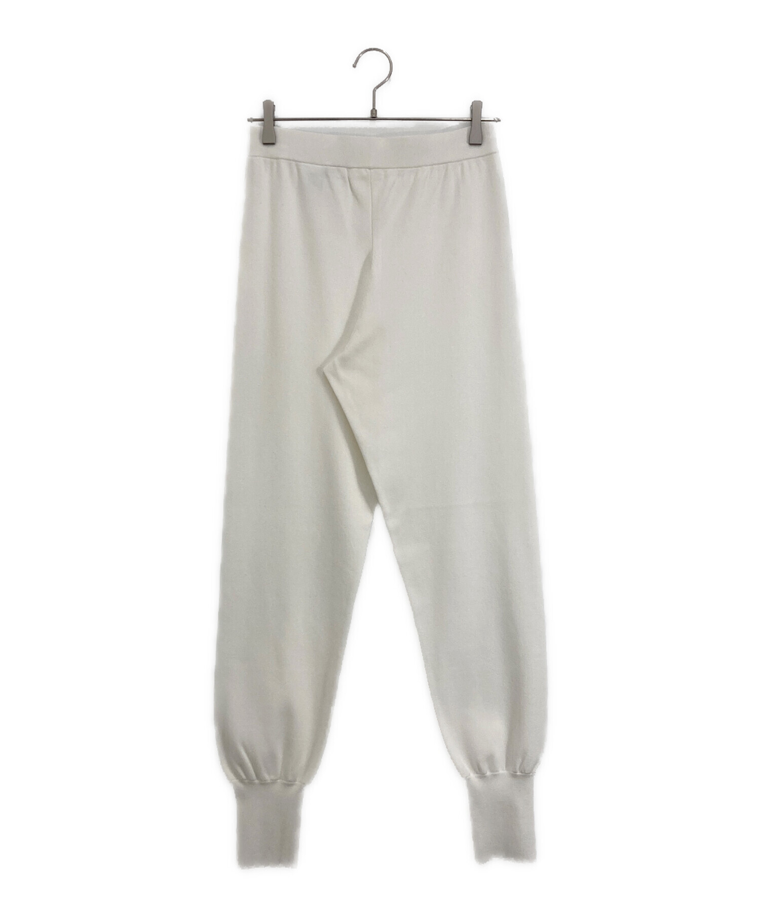 中古・古着通販】LE PHIL (ル フィル) ヴィスニットパンツ ホワイト
