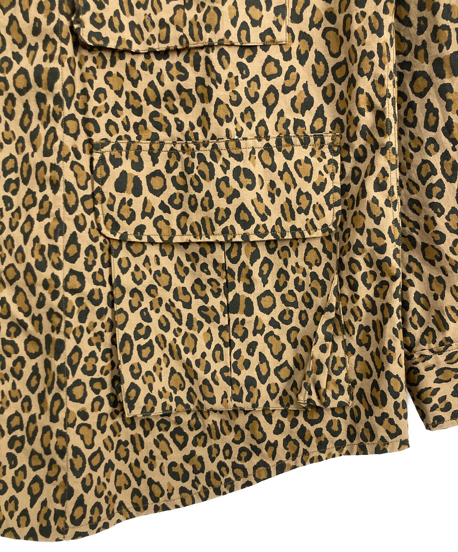 中古・古着通販】CATTA (カッタ) BDU 6 Poket Shirt-Rip Stop Leopard