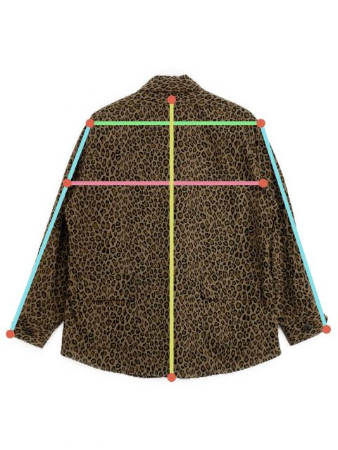 中古・古着通販】CATTA (カッタ) BDU 6 Poket Shirt-Rip Stop Leopard 中古・古着通販】CATTA (カッタ) BDU 6 Poket Shirt-Rip Stop Leopard