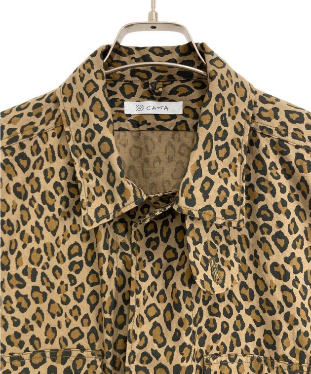 中古・古着通販】CATTA (カッタ) BDU 6 Poket Shirt-Rip Stop Leopard 中古・古着通販】CATTA (カッタ) BDU 6 Poket Shirt-Rip Stop Leopard