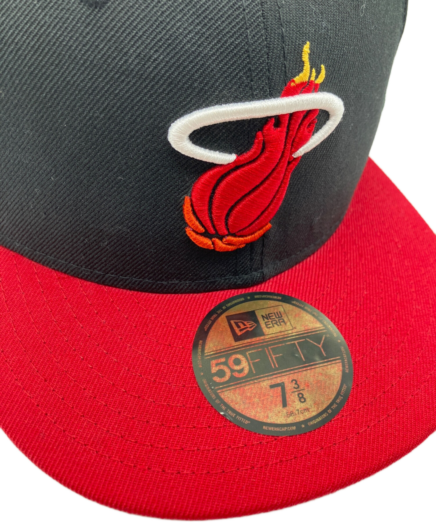中古・古着通販】New Era (ニューエラ) キャップ レッド×ブラック
