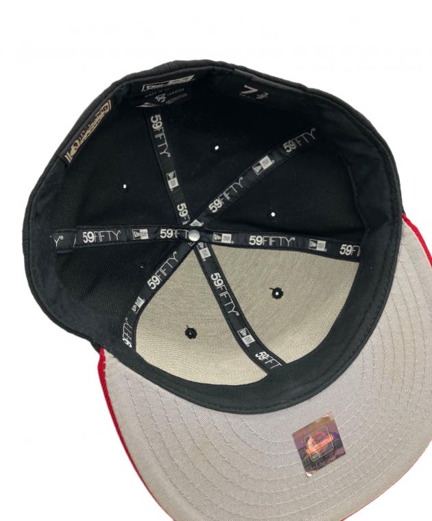 中古・古着通販】New Era (ニューエラ) キャップ レッド×ブラック