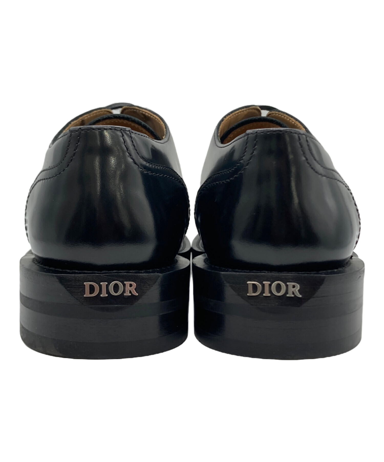 中古・古着通販】Dior (ディオール) CARLO DERBY CALF ブラック サイズ