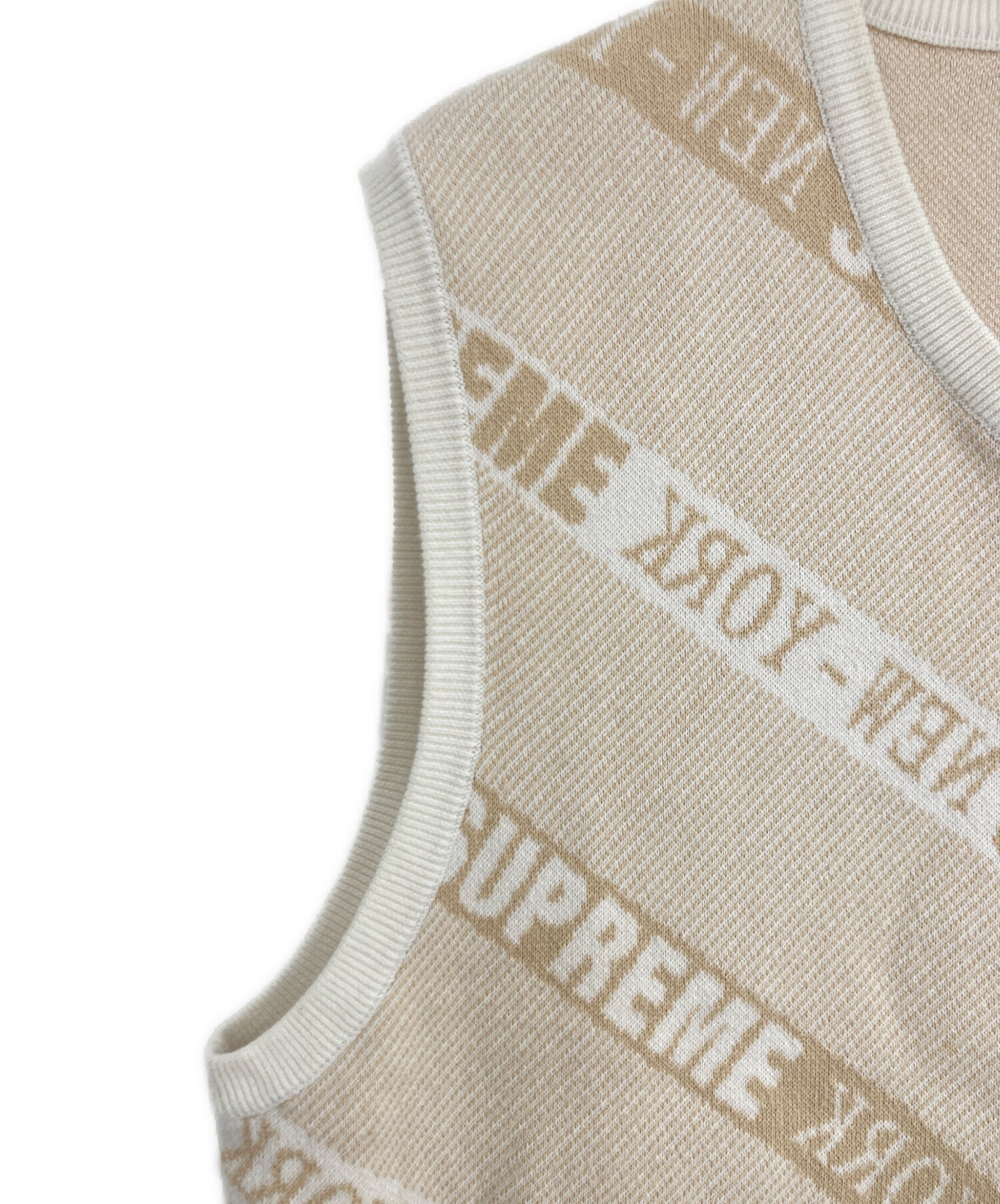 中古・古着通販】SUPREME (シュプリーム) stripe sweater vest