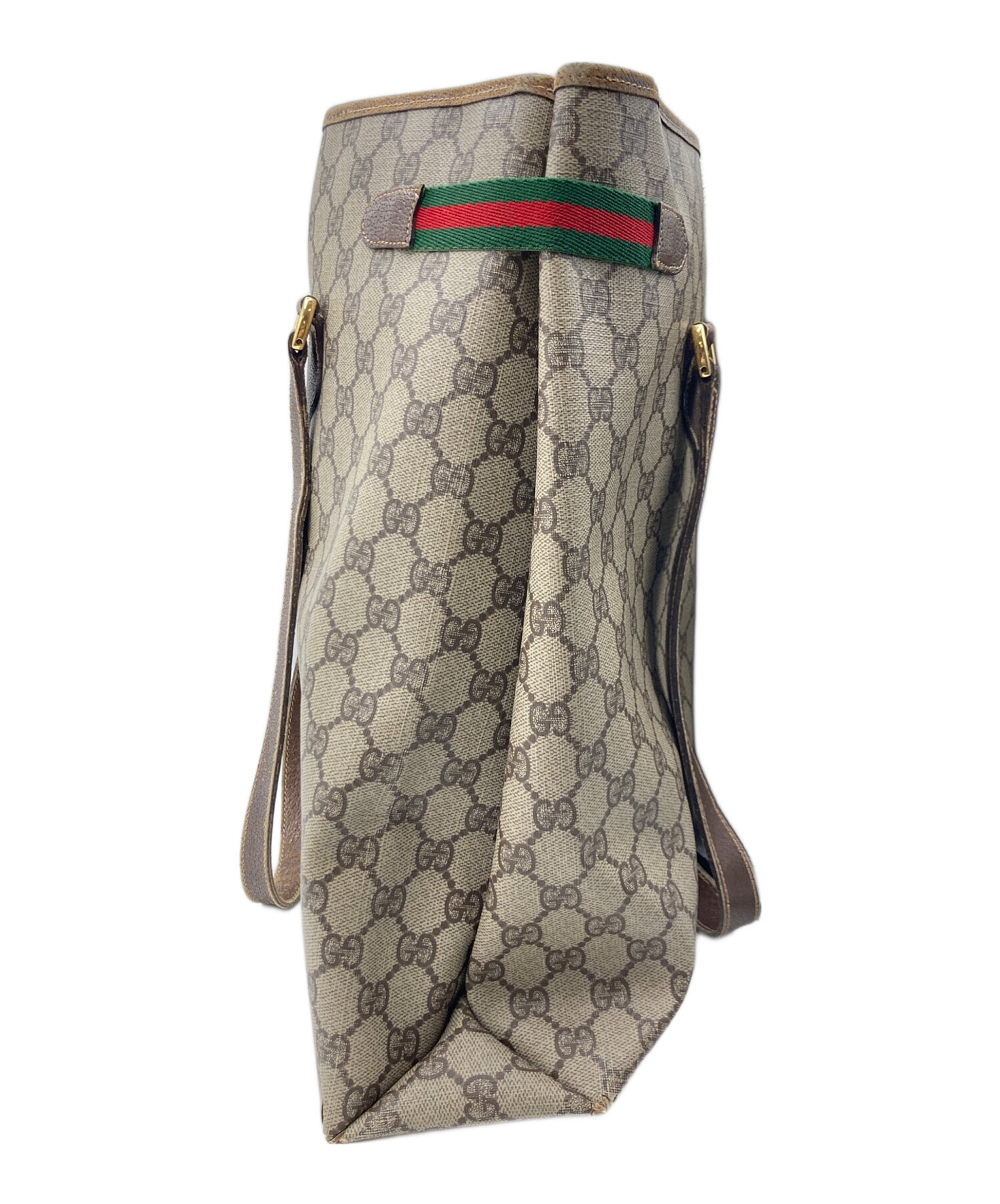 GUCCI グッチ トートバッグ レディース 【古着】【中古】 中古・古着通販】GUCCI (グッチ) GUCCI オールドグッチ トートバッグ