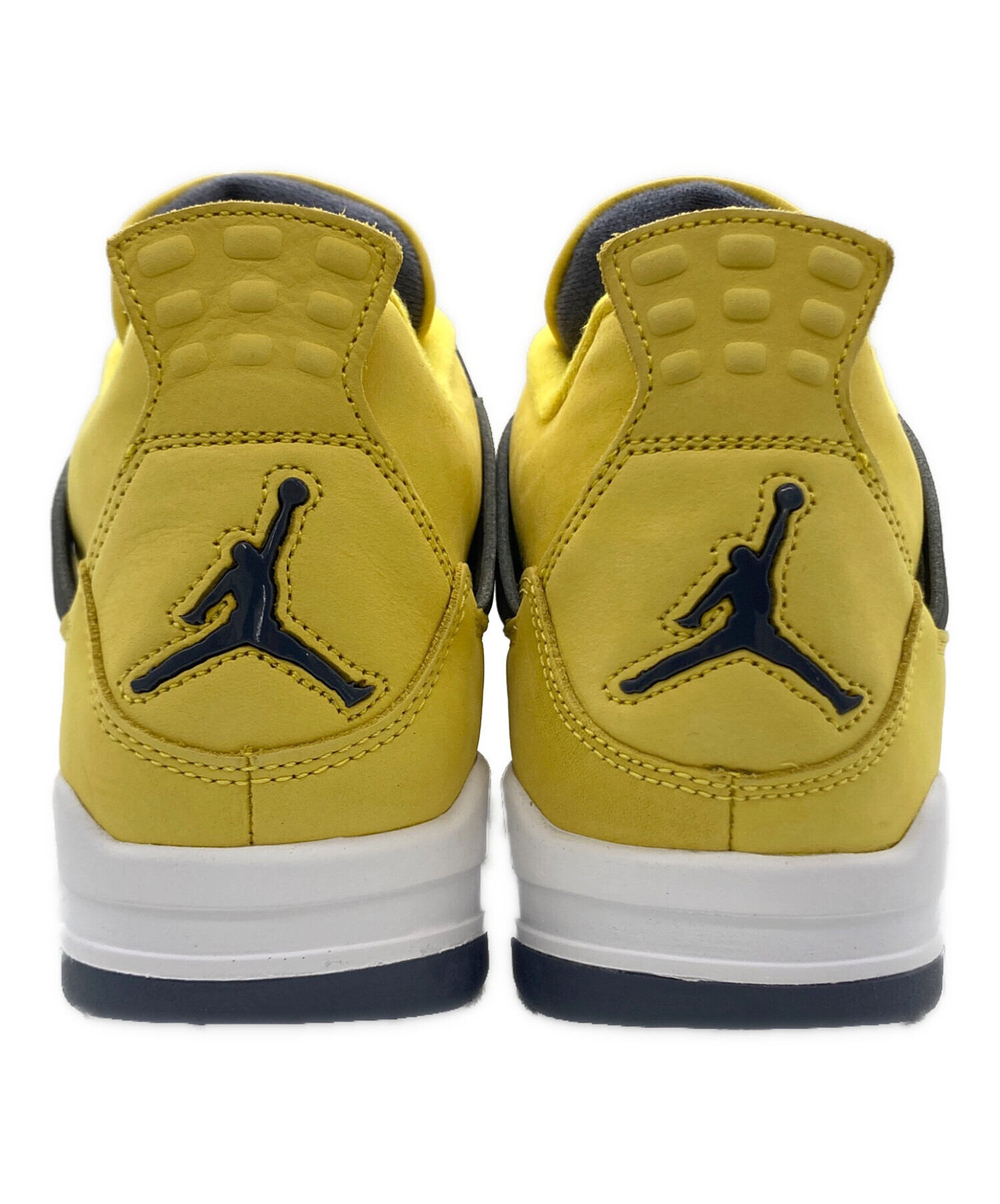 中古・古着通販】NIKE (ナイキ) NIKE AIR JORDAN 4 RETRO イエロー 