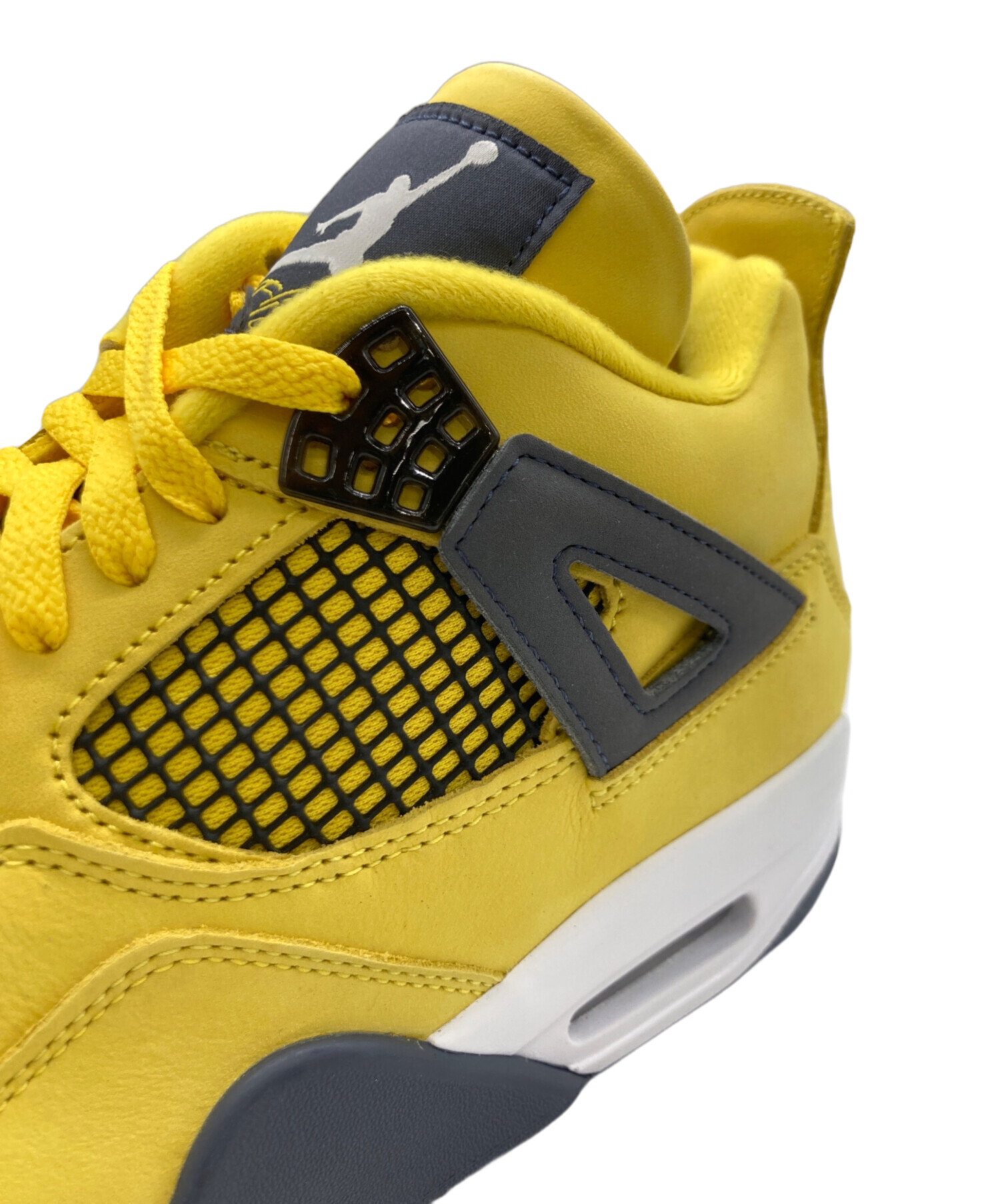 中古・古着通販】NIKE (ナイキ) NIKE AIR JORDAN 4 RETRO イエロー 