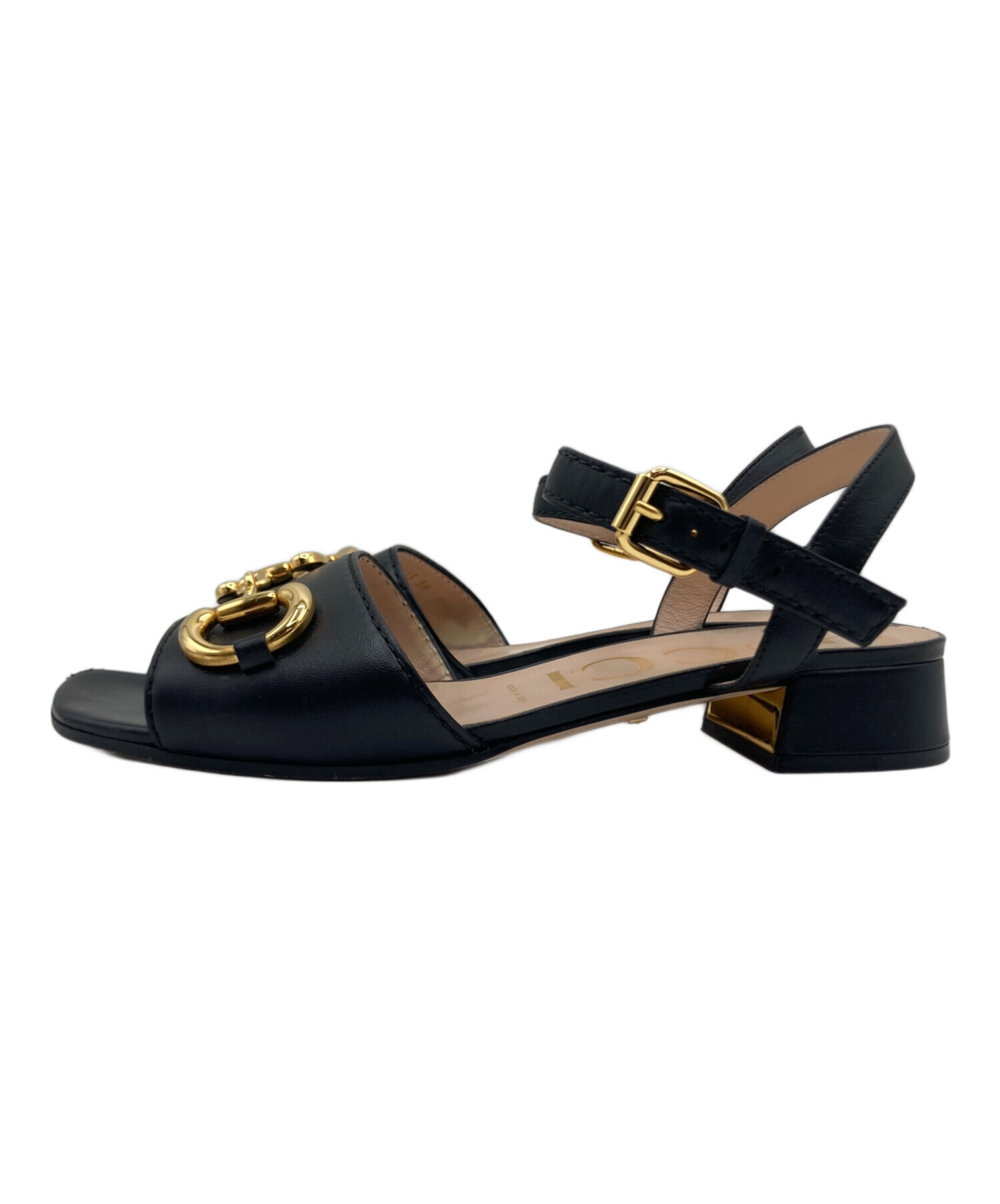 中古・古着通販】GUCCI (グッチ) GUCCI ホースビット付きサンダル 