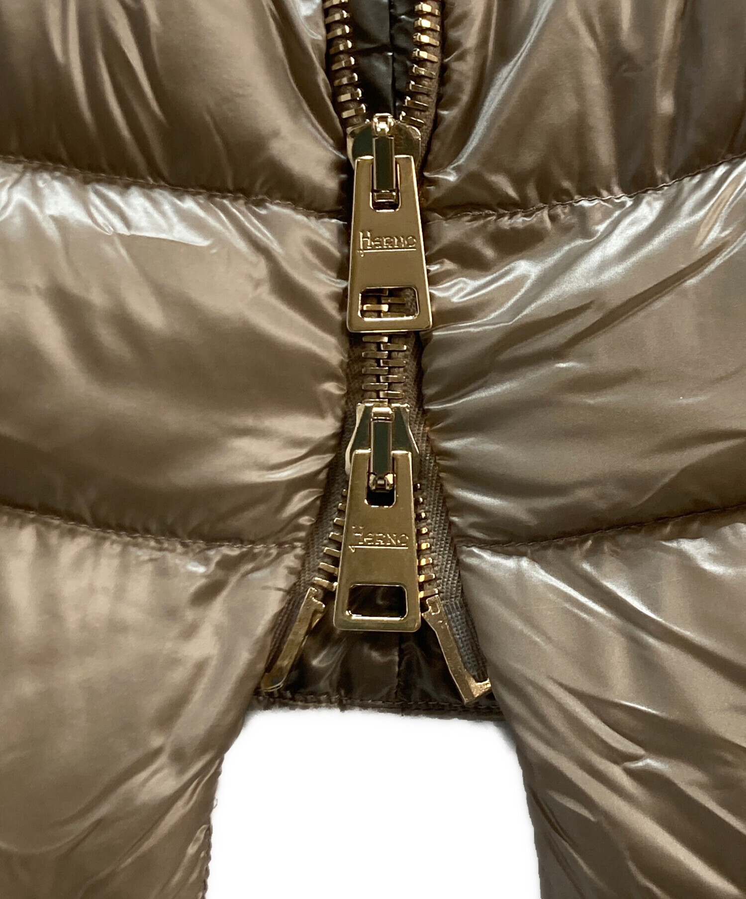 タグ付き☆ヘルノ Maria ダウンICONICO ダブルジップ　LLサイズ 中古・古着通販】HERNO (ヘルノ) HERNO Maria Zipped Jacket