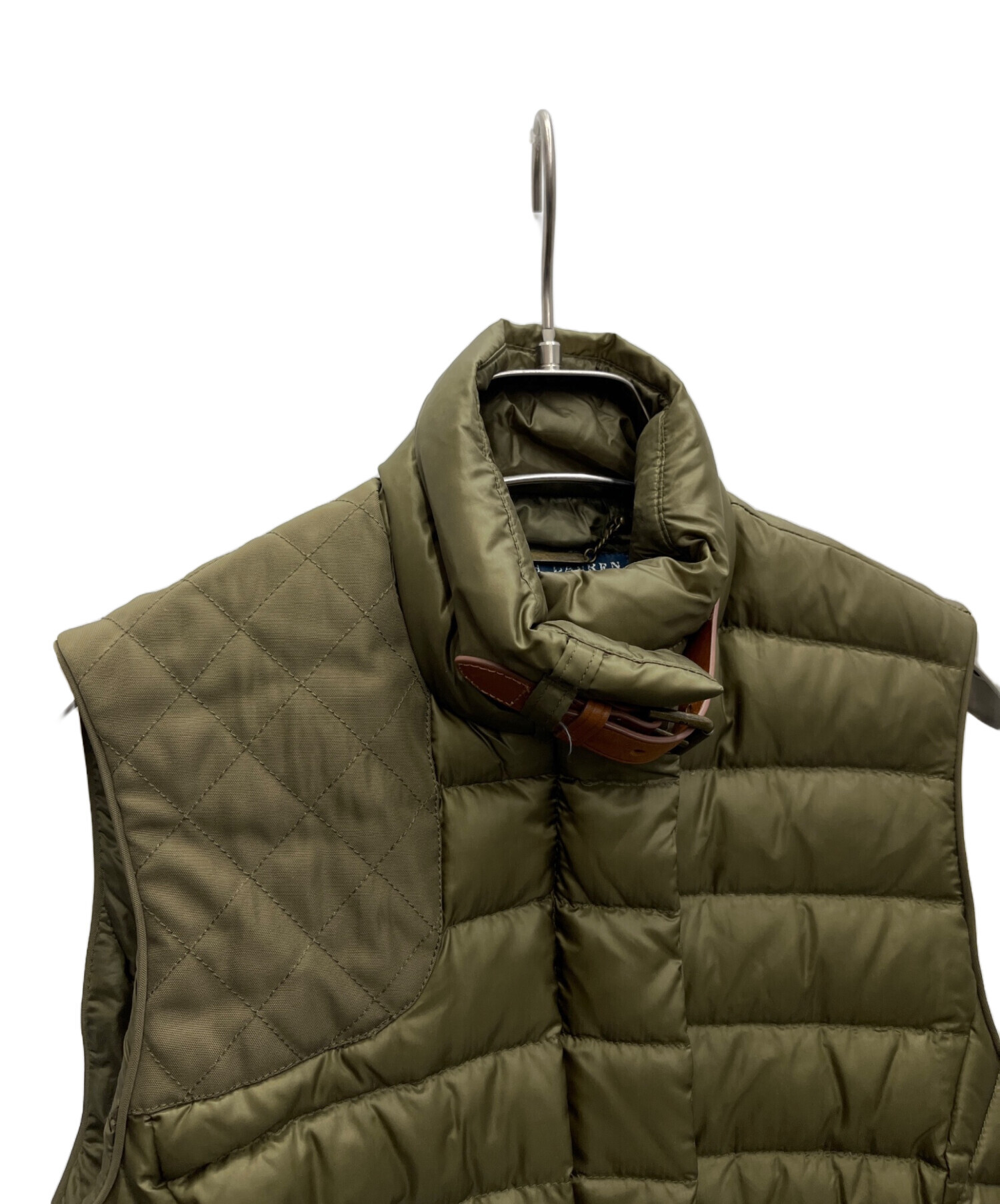 Polo Ralph Lauren オリーブ ダウンベスト M 中古・古着通販】RALPH LAUREN (ラルフローレン) ダウンベスト