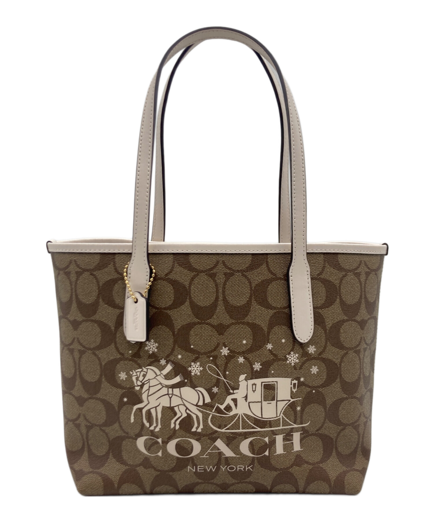 中古・古着通販】COACH (コーチ) ミニシティトート・シグネチャー 