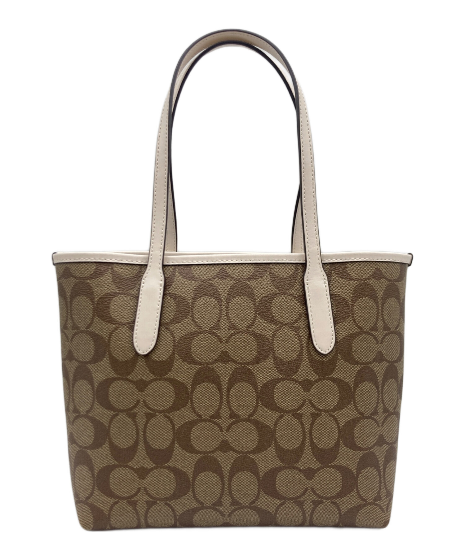 中古・古着通販】COACH (コーチ) ミニシティトート・シグネチャー 