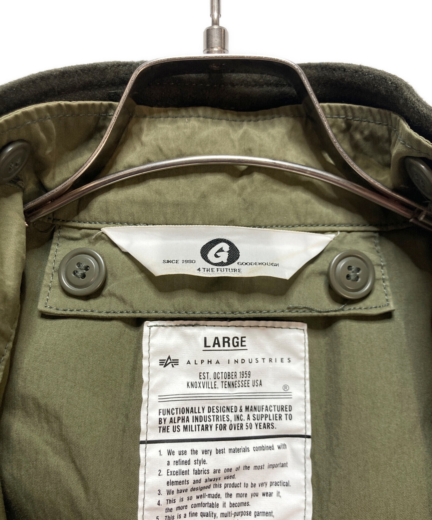 中古・古着通販】ALPHA (アルファ) GOODENOUGH ALPHA × GOODENOUGH