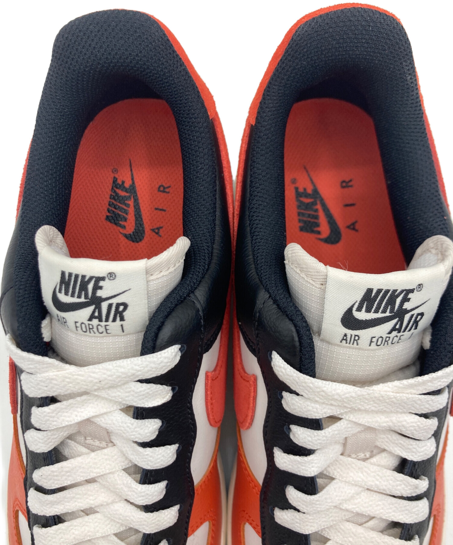 中古・古着通販】NIKE (ナイキ) AIR FORCE 1 07 LV8 ブラック×ホワイト