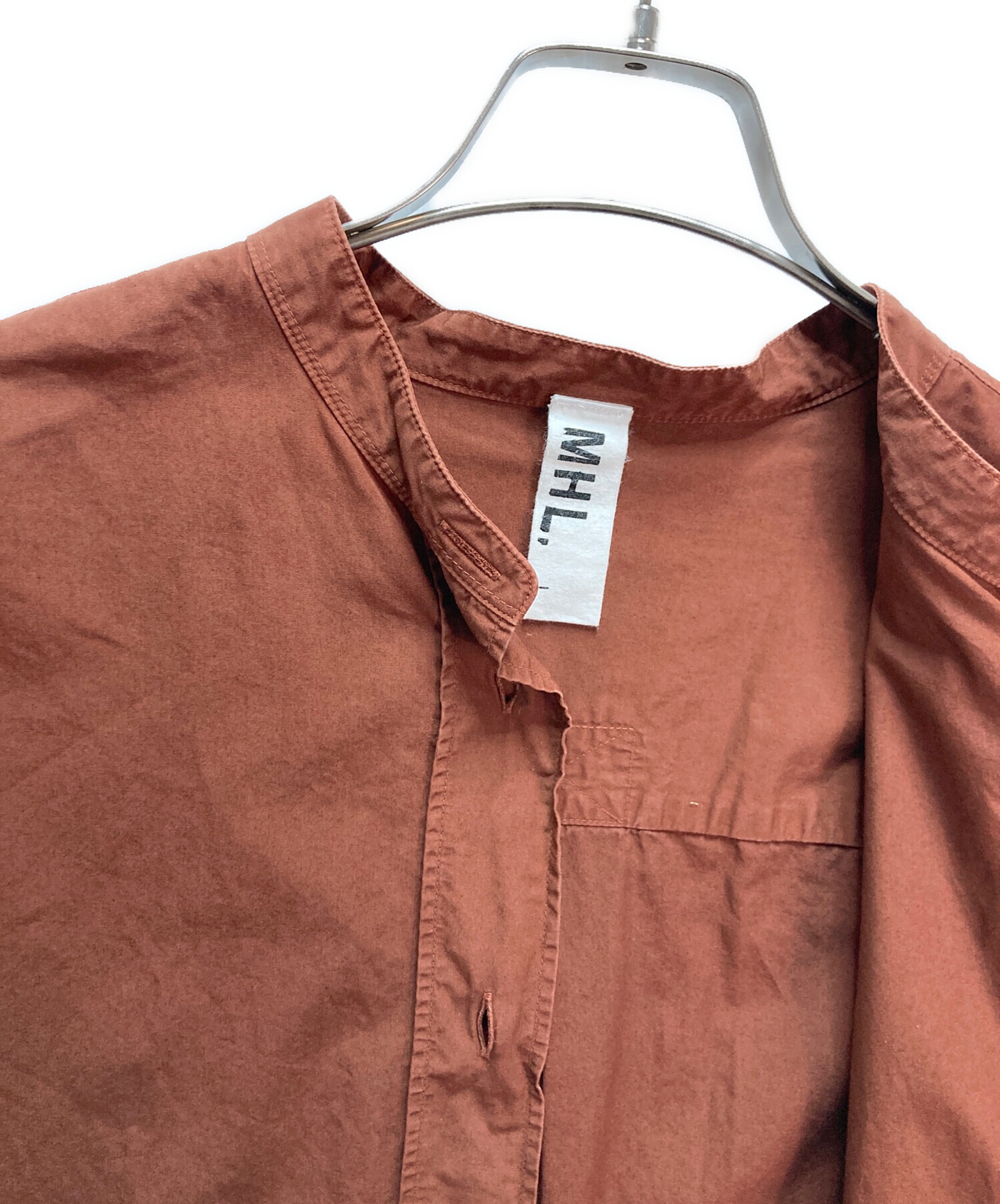 中古・古着通販】MHL (エムエイチエル) COMPACT COTTON POPLIN