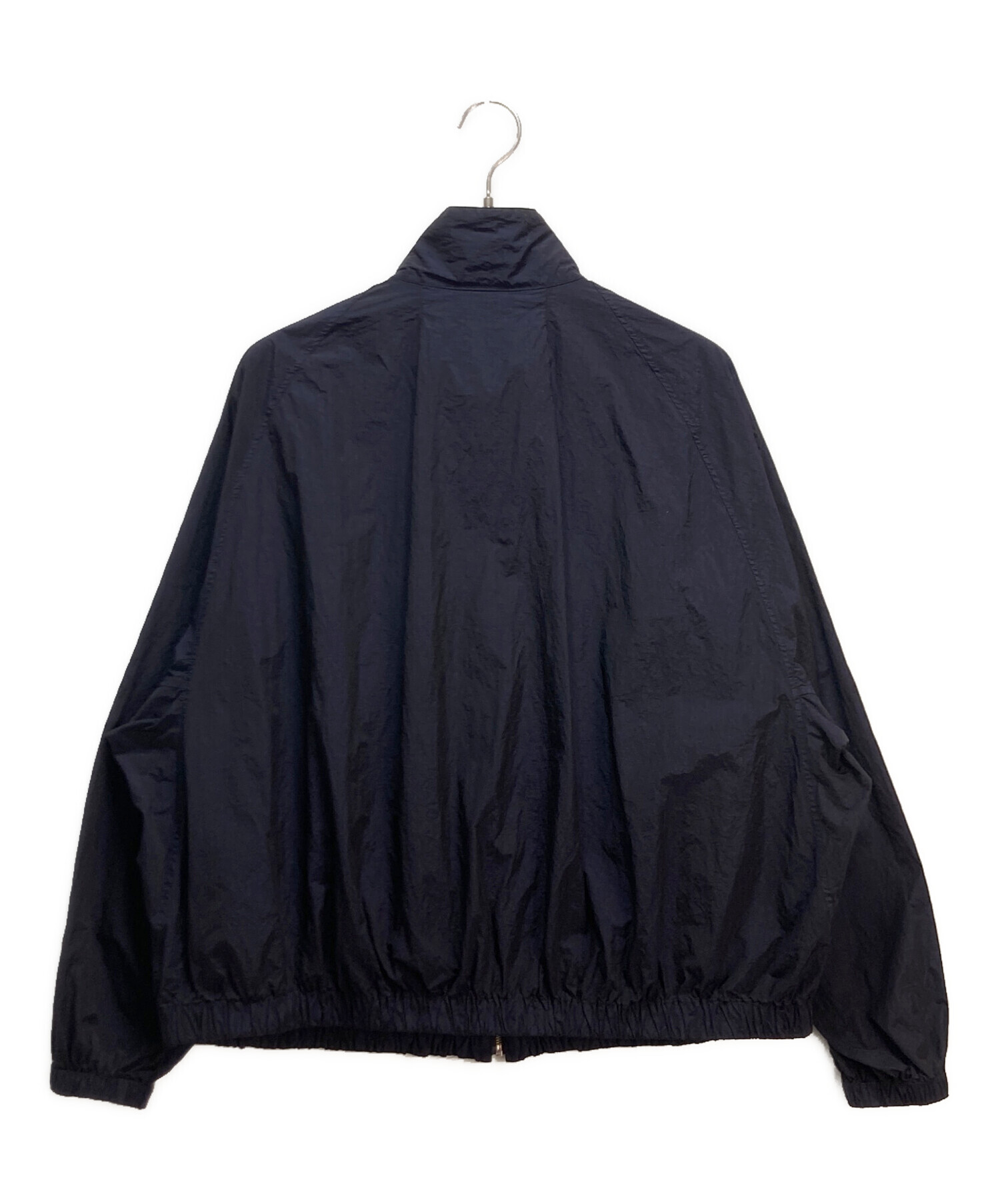 中古・古着通販】URU (ウル) TASLAN NYLON - ZIP UP BLOUSON ネイビー