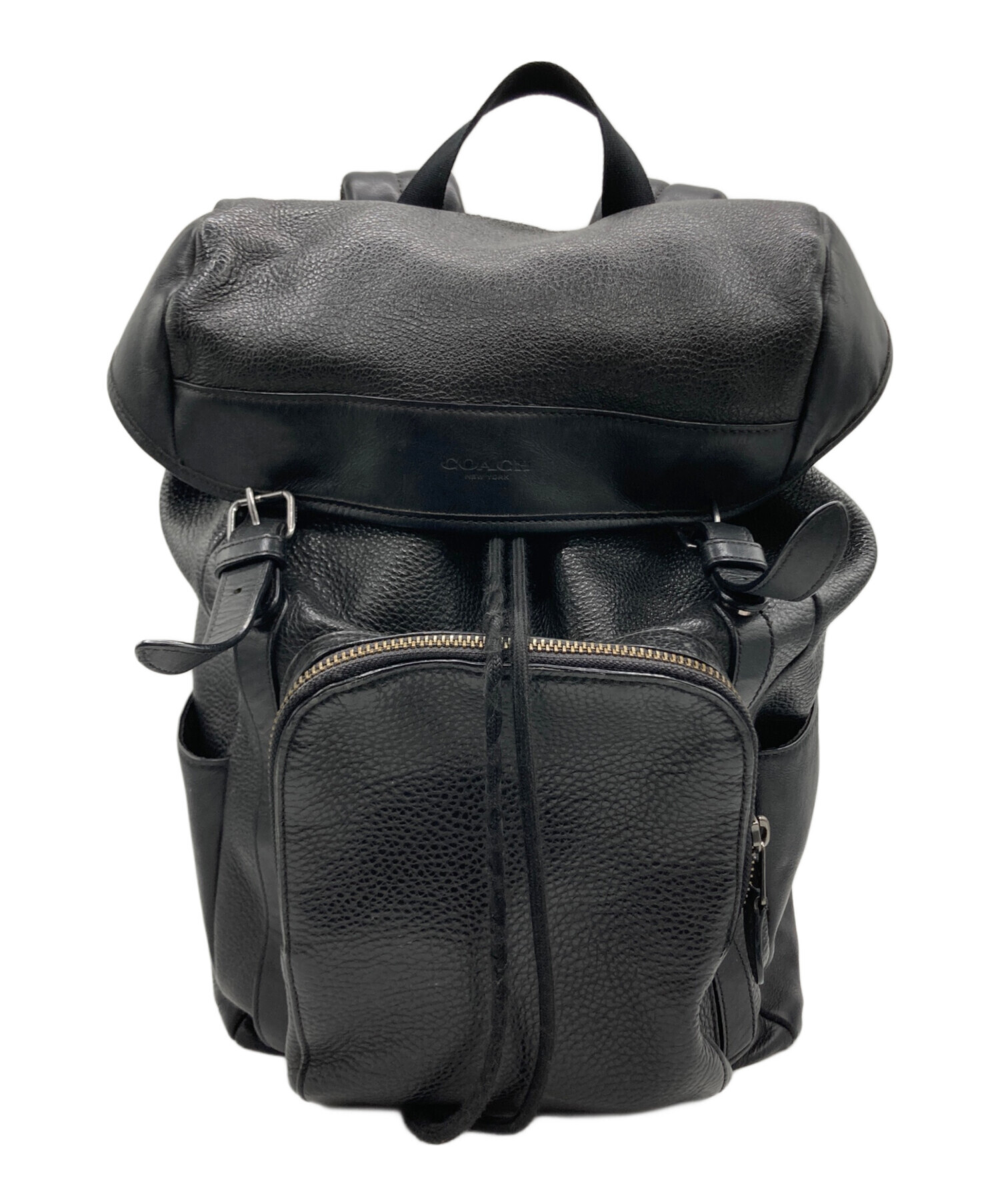 正規店購入品　新品未使用　COACH ブラック リュック 中古・古着通販】COACH (コーチ) COACH（コーチ）リュック ブラック