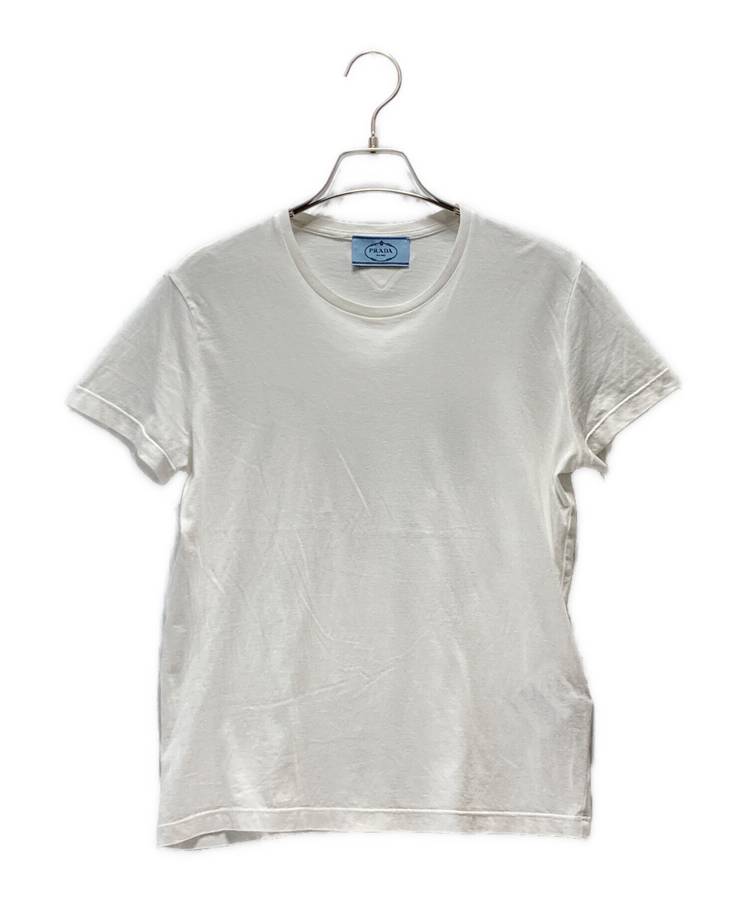中古・古着通販】PRADA (プラダ) バックトライアングルTシャツ