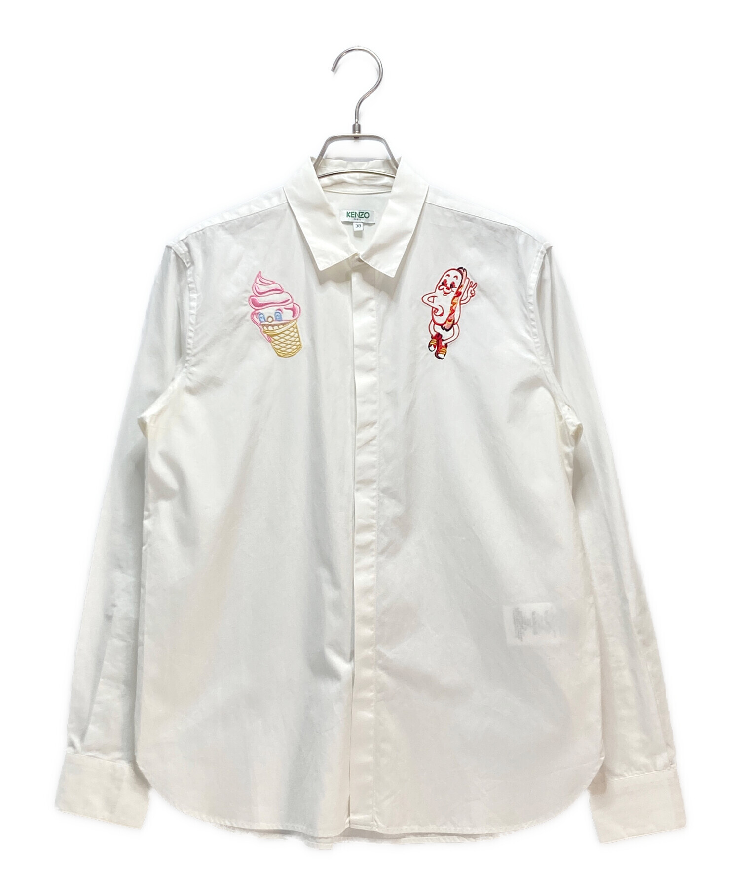 中古・古着通販】KENZO (ケンゾー) KENZO Paris Button Embroidered 