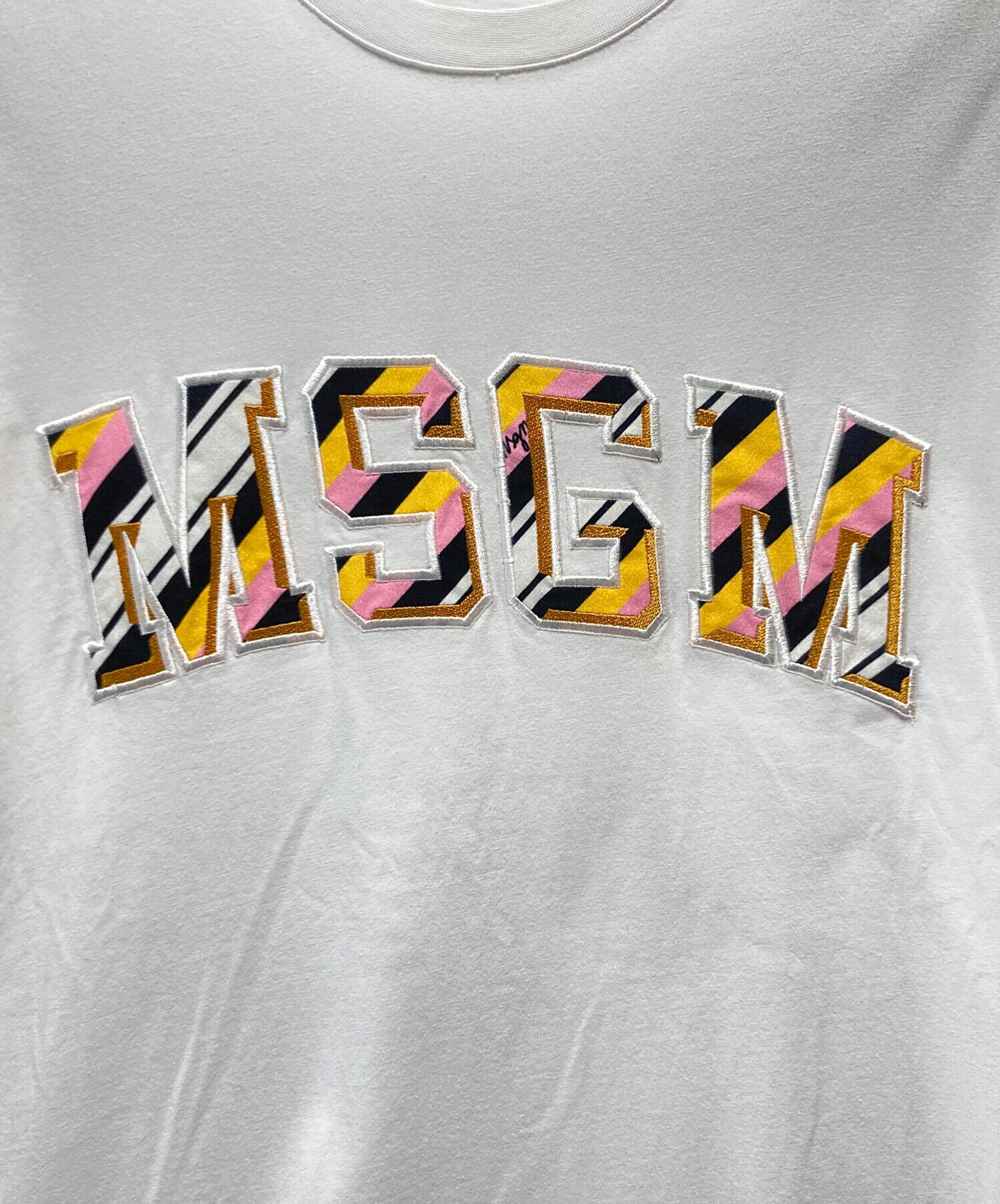 中古・古着通販】MSGM (エムエスジーエム) MSGM 半袖カットソー