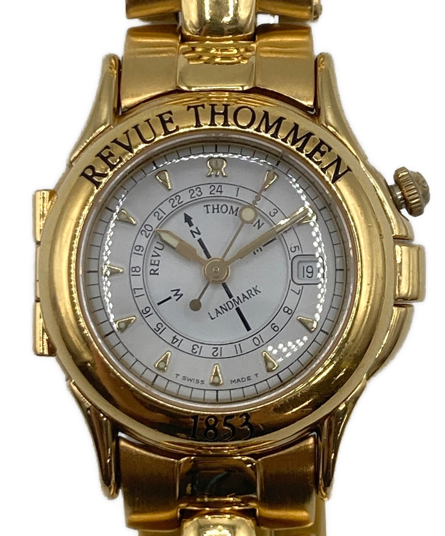 運気上昇　REVUE THOMMEN ゴールド懐中時計 運気上昇 REVUE THOMMEN ゴールド懐中時計 レビュー・トーメン 懐中