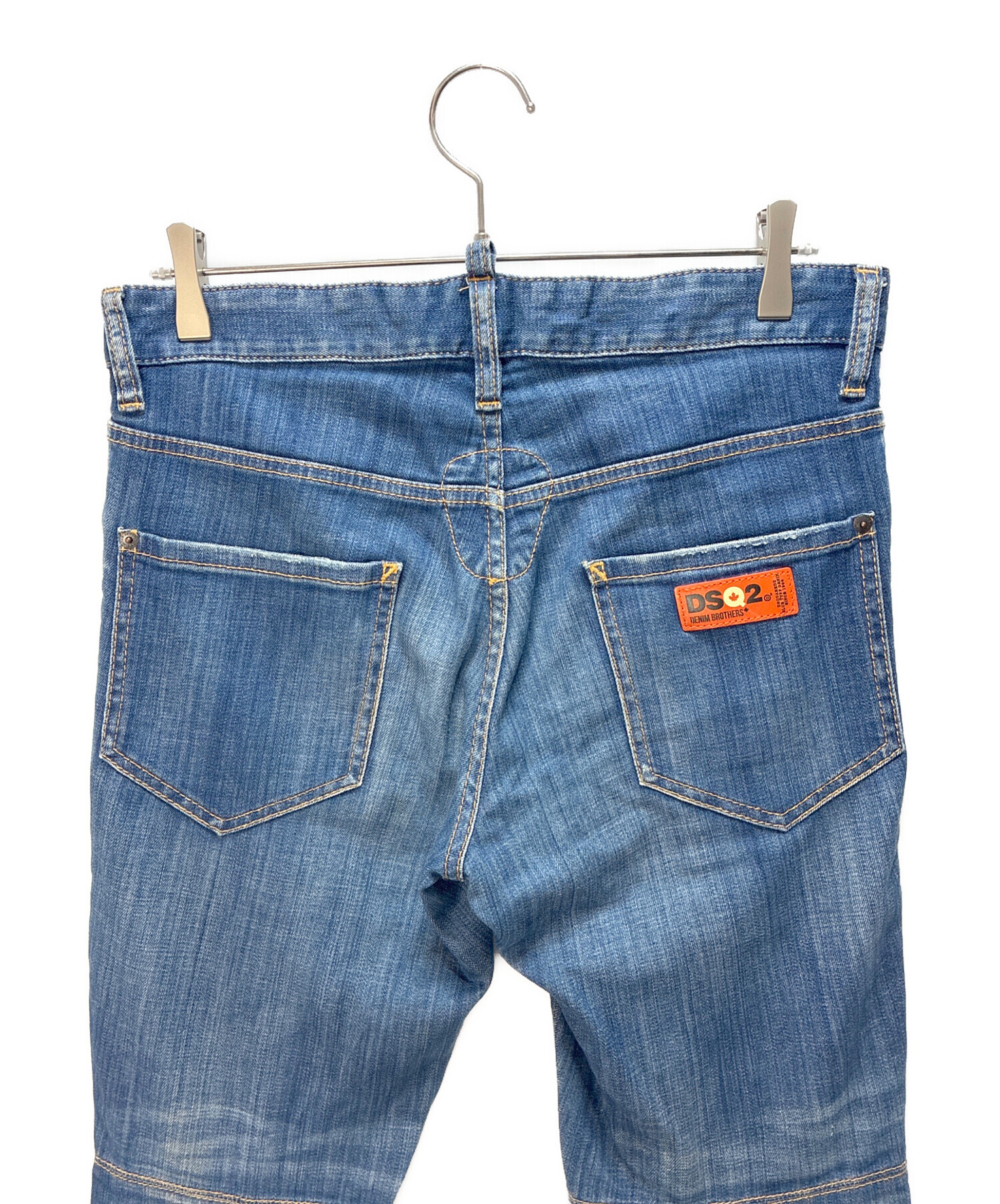 中古・古着通販】DSQUARED2 (ディースクエアード) ダメージデニム 