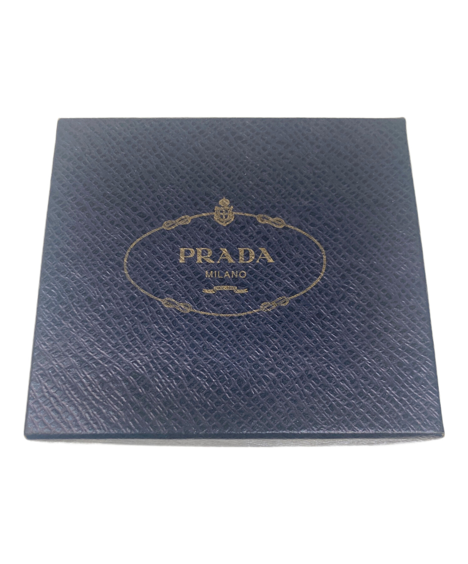 中古・古着通販】PRADA (プラダ) キーリング ゴールド×カーキ